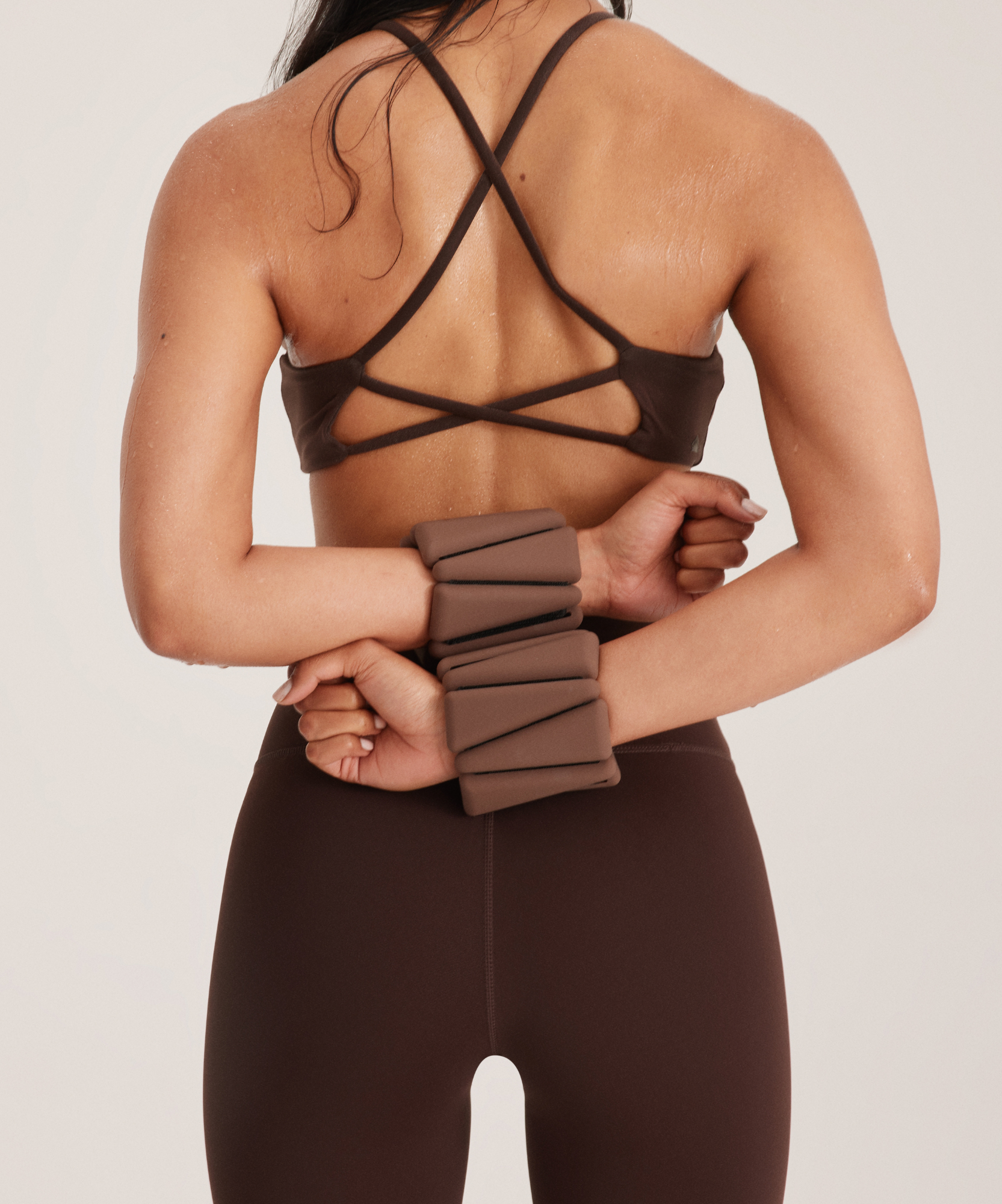 Ankle/Wrist Weights - Espresso 1kg