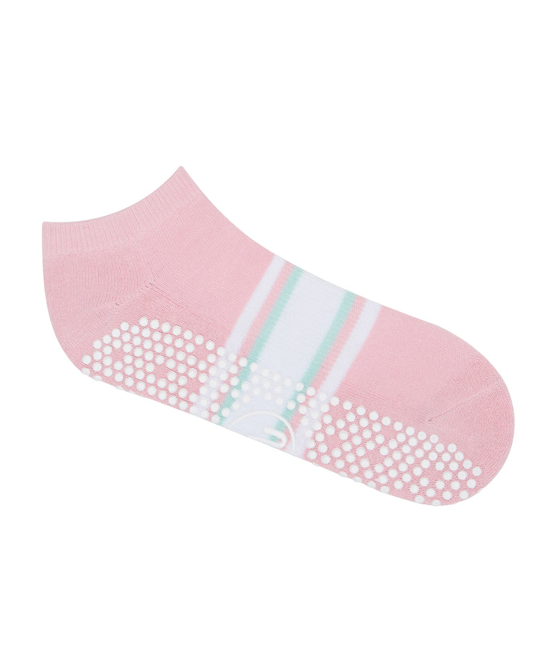 Classic Low Rise Grip Socks - Sweet Stripes
