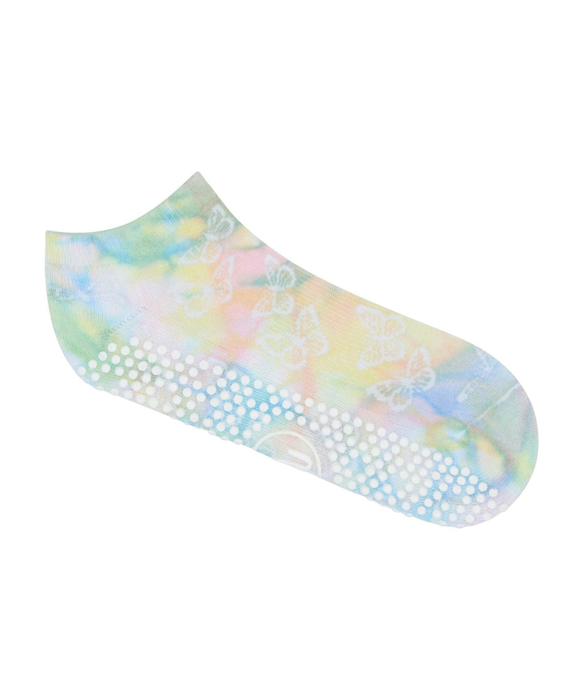 Classic Low Rise Grip Socks - Social Butterfly styled with sneakers for a trendy and comfortable workout look