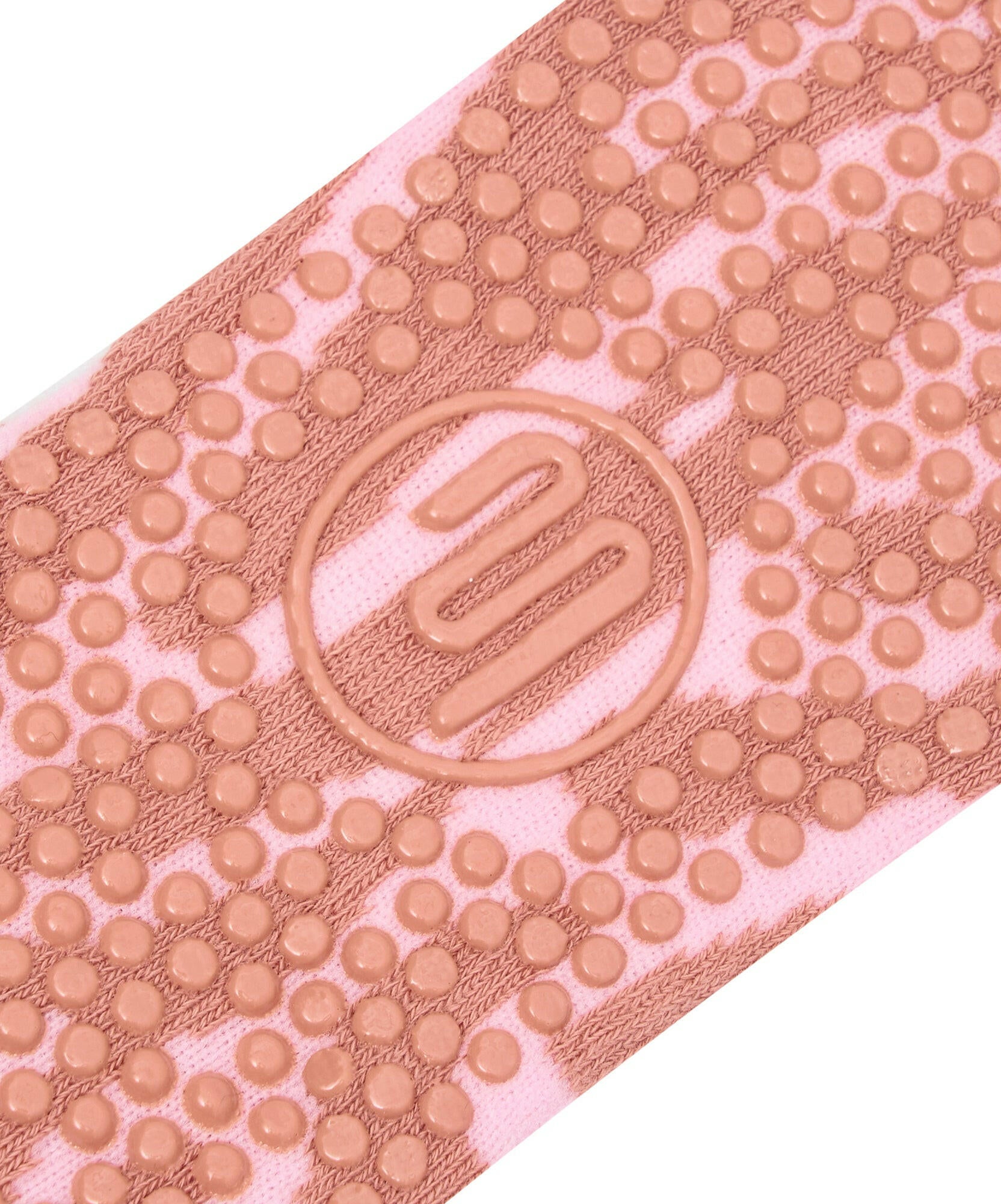 Low Rise Grip Socks - Grapefruit Coral