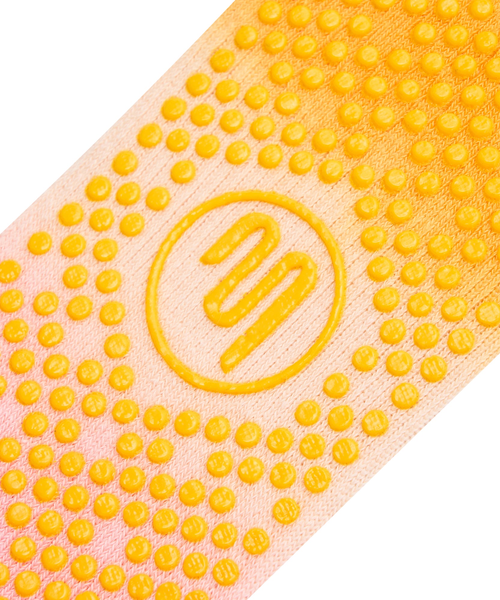 Crew Non Slip Grip Socks - Mimosa Sorbet Ombré