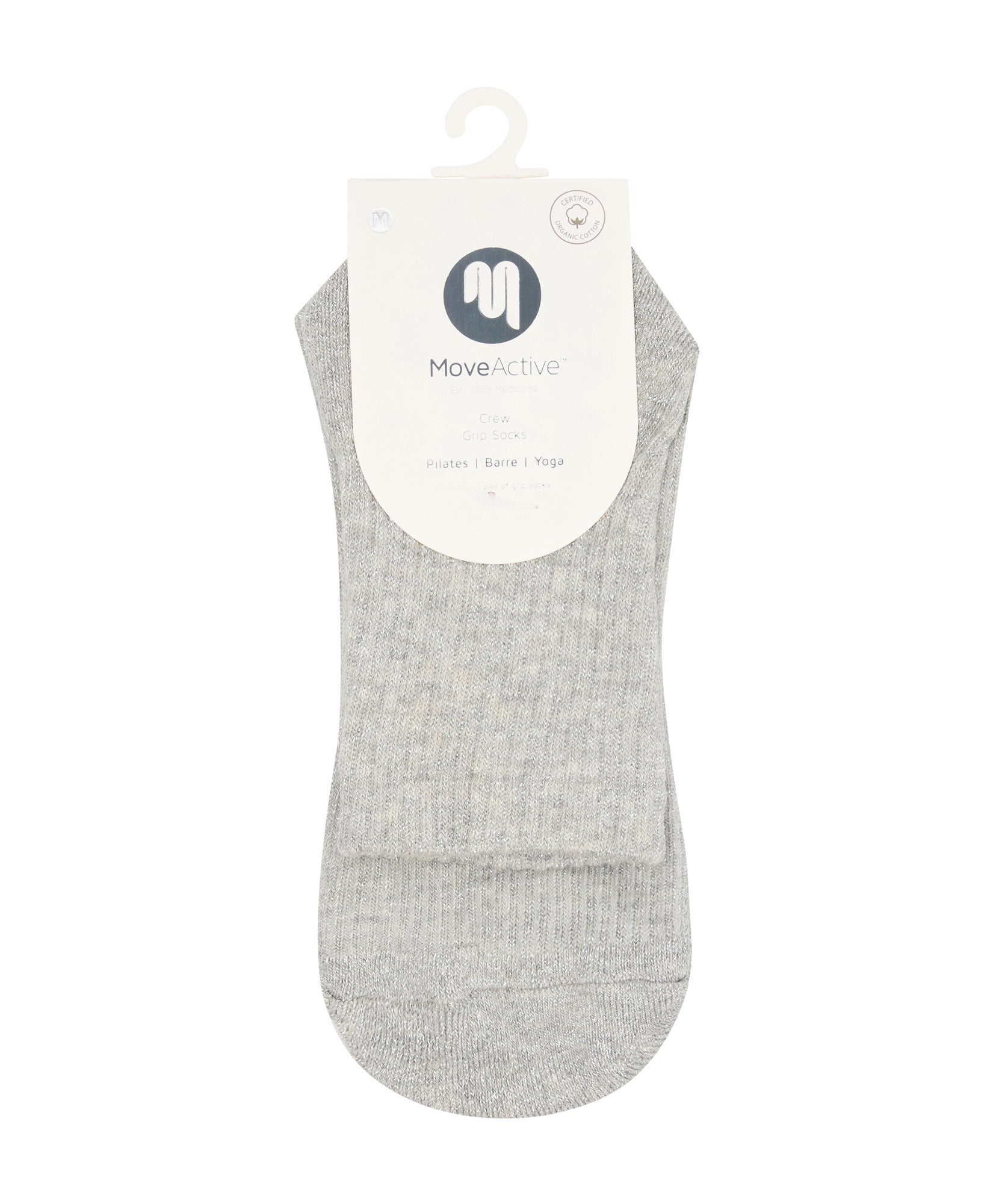Crew Non Slip Grip Socks - Starlight