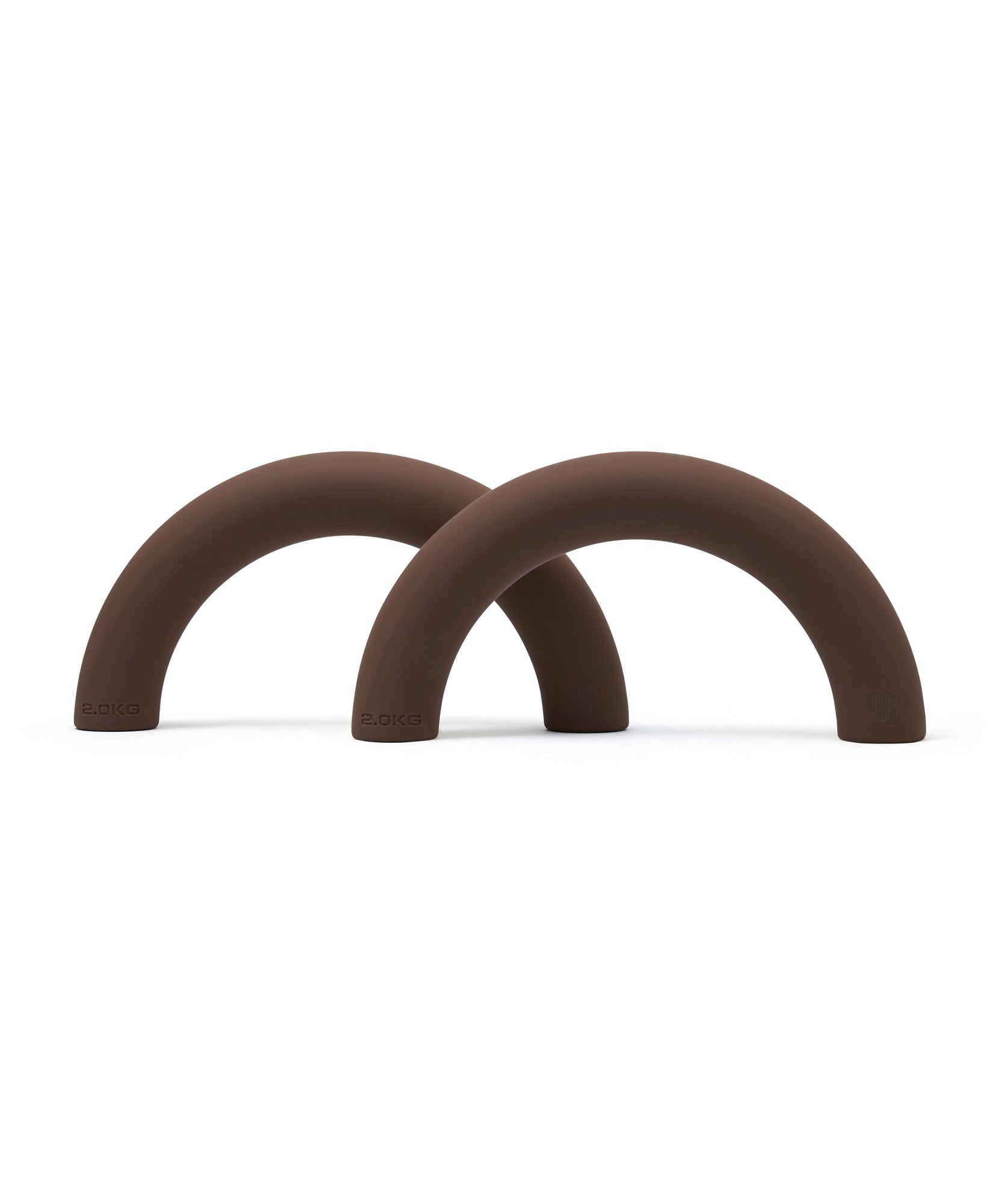 Curved Weight Bars - Espresso 2kg