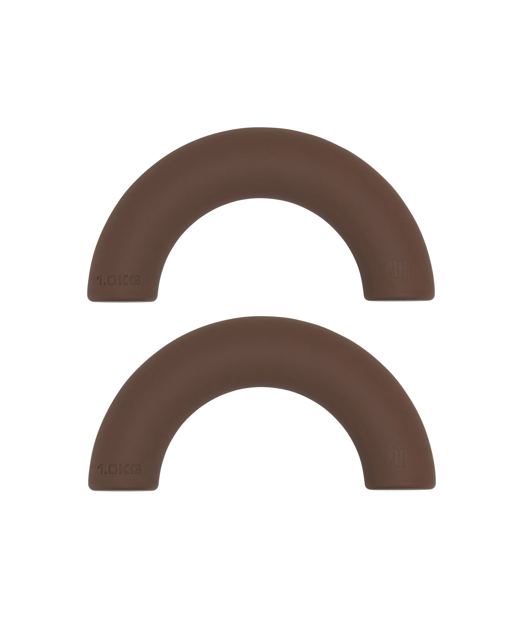 Curved Weight Bars - Espresso 1kg