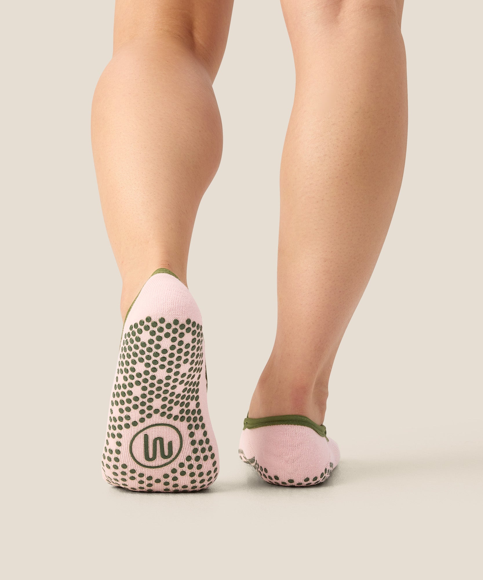 Ballet Grip Socks - Petal Pine