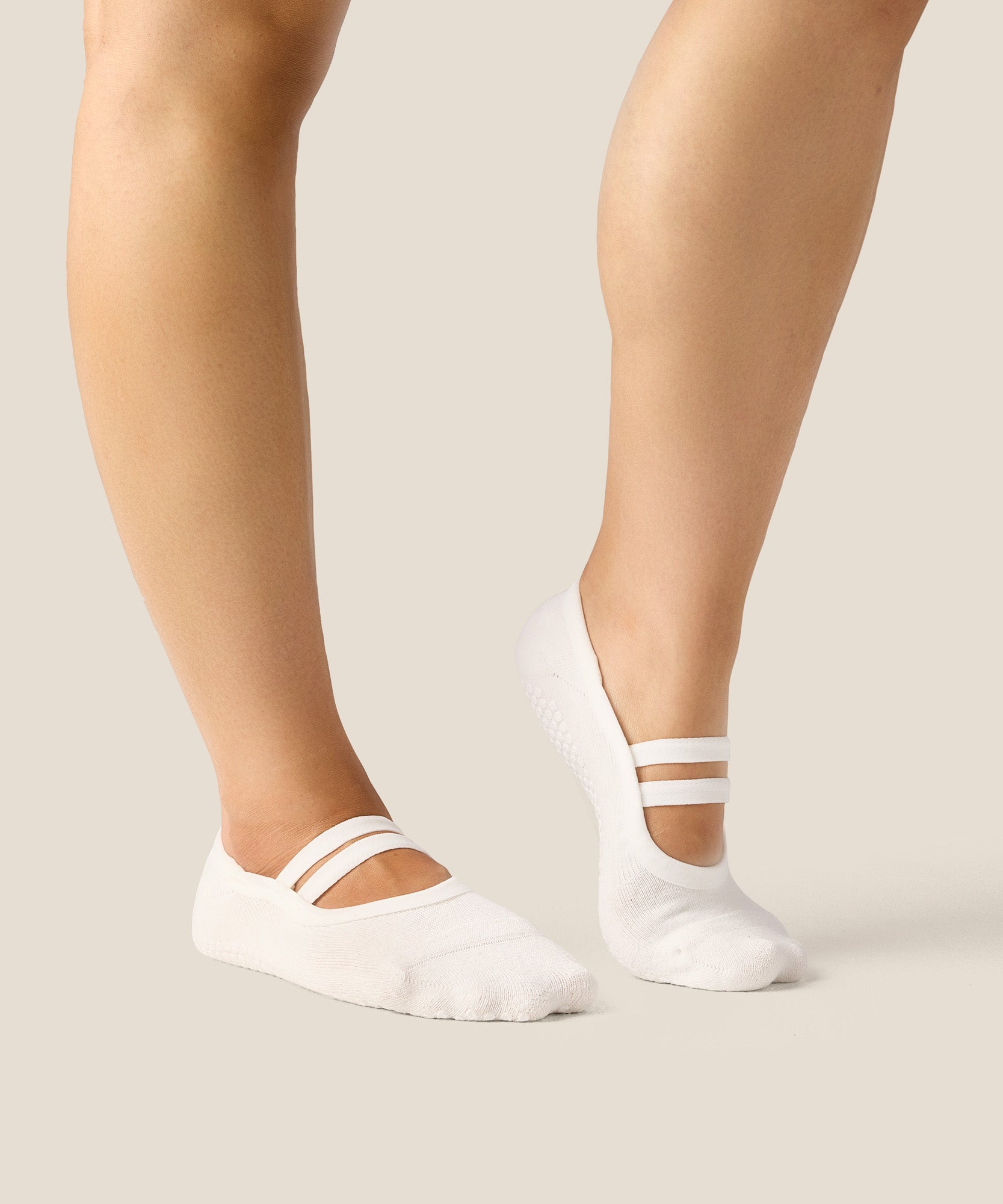 Ballet Grip Socks - Ivory