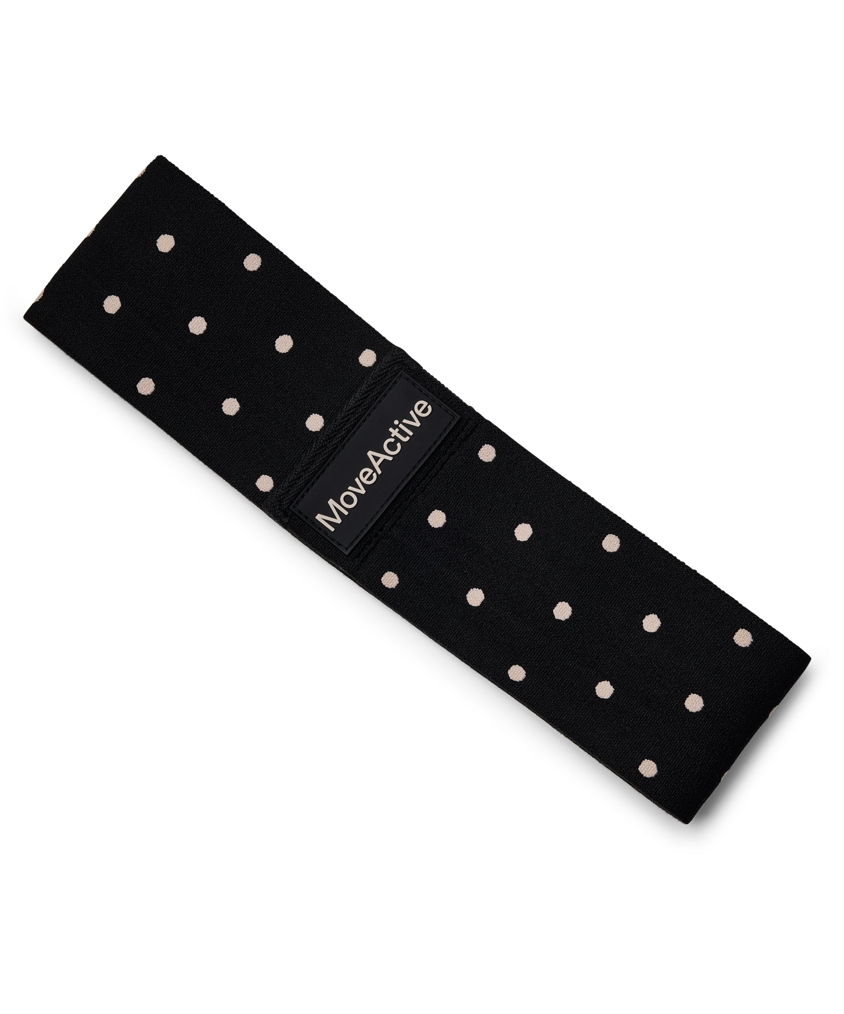 Medium Resistance Band - Black Polka Dots