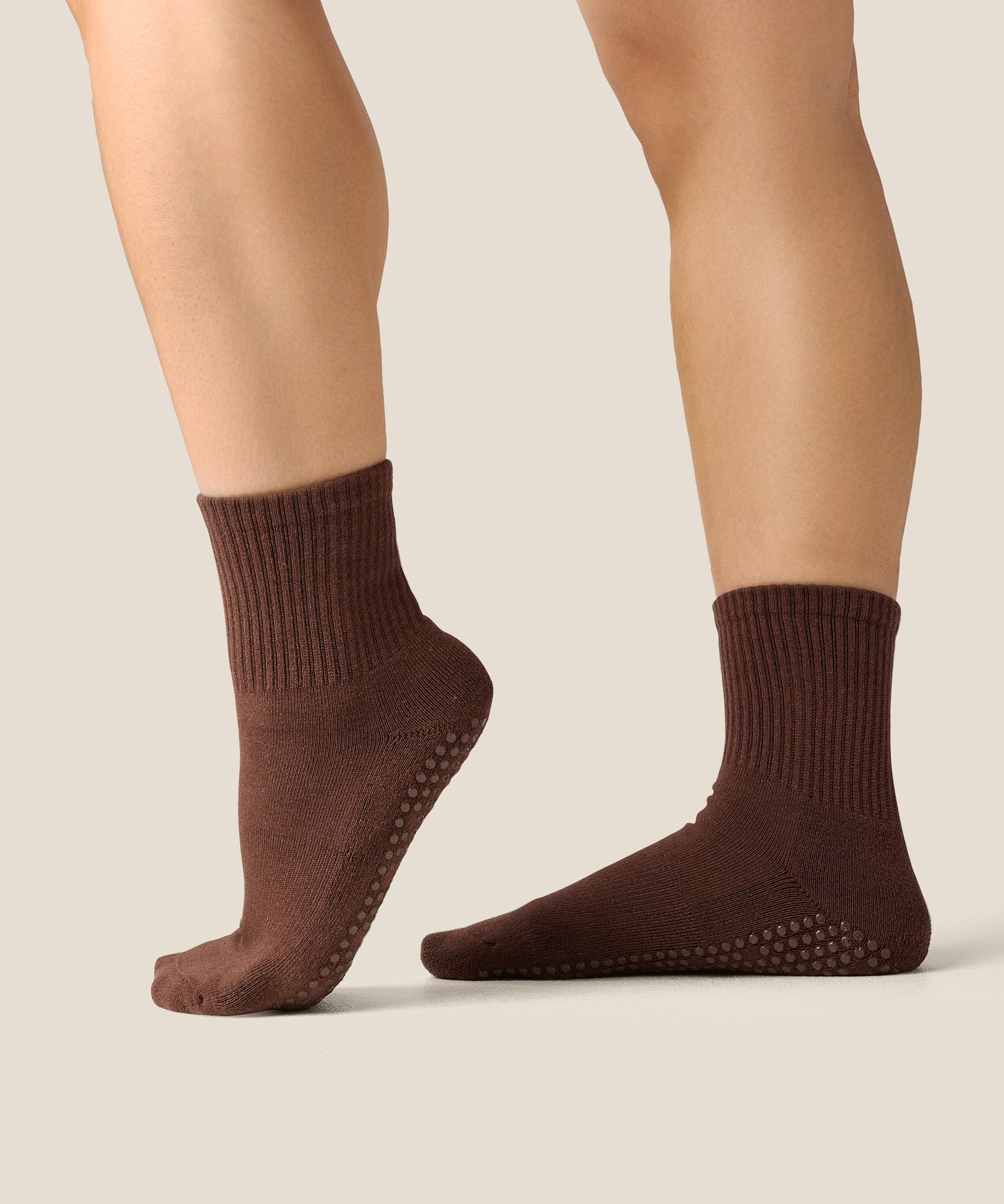 Crew Grip Socks - Espresso
