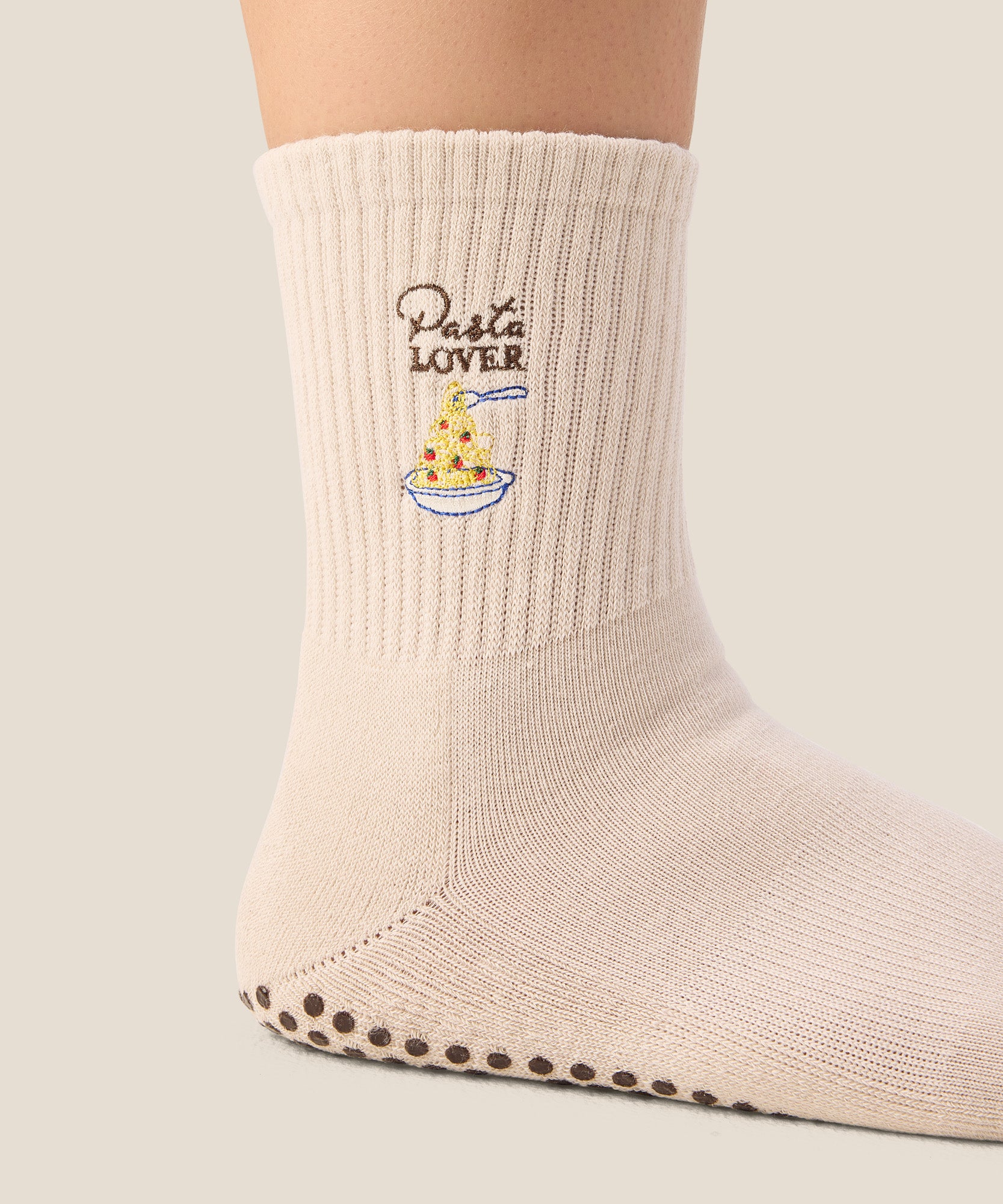 Crew Grip Socks - Pasta Lover