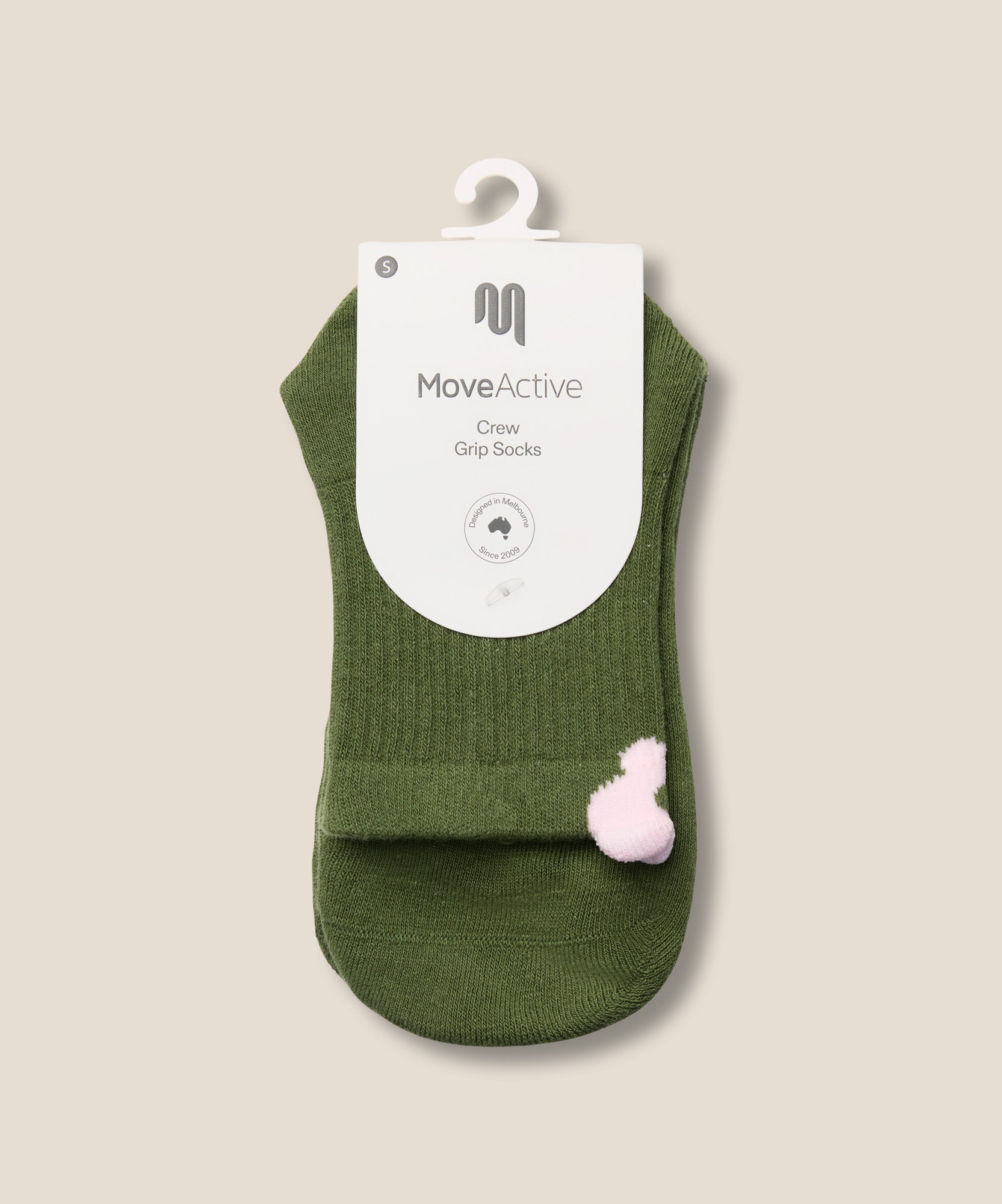 Crew Grip Socks - Flower Patch Pine