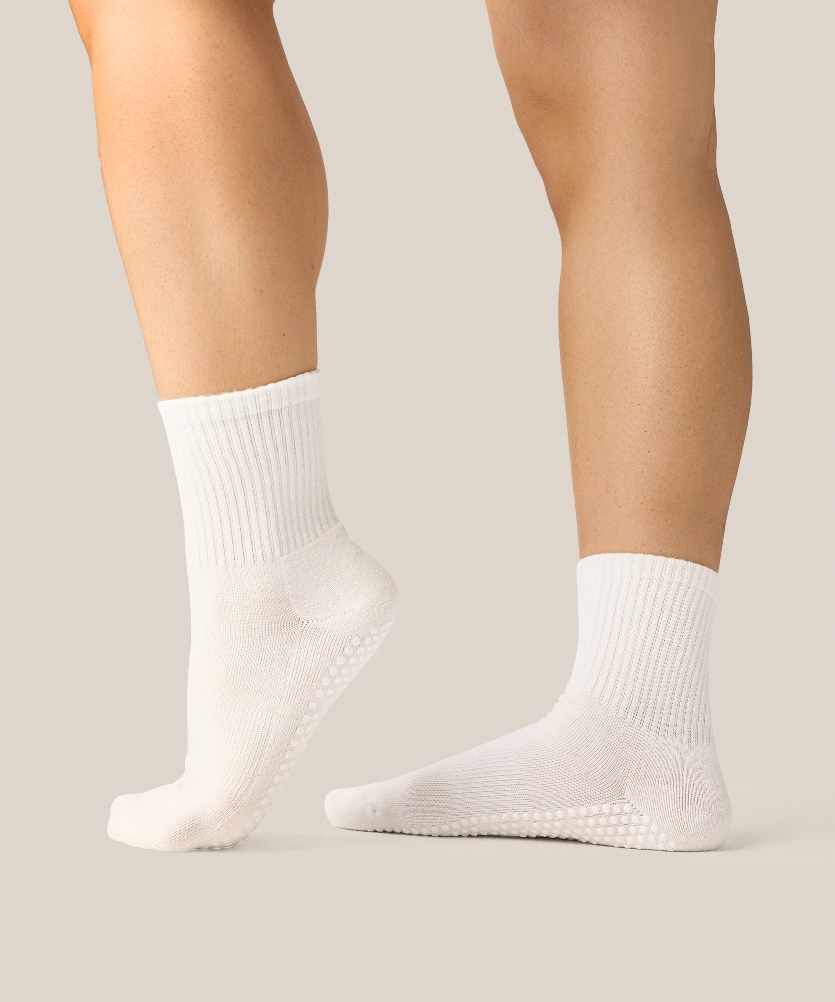 Crew Grip Socks - Ivory