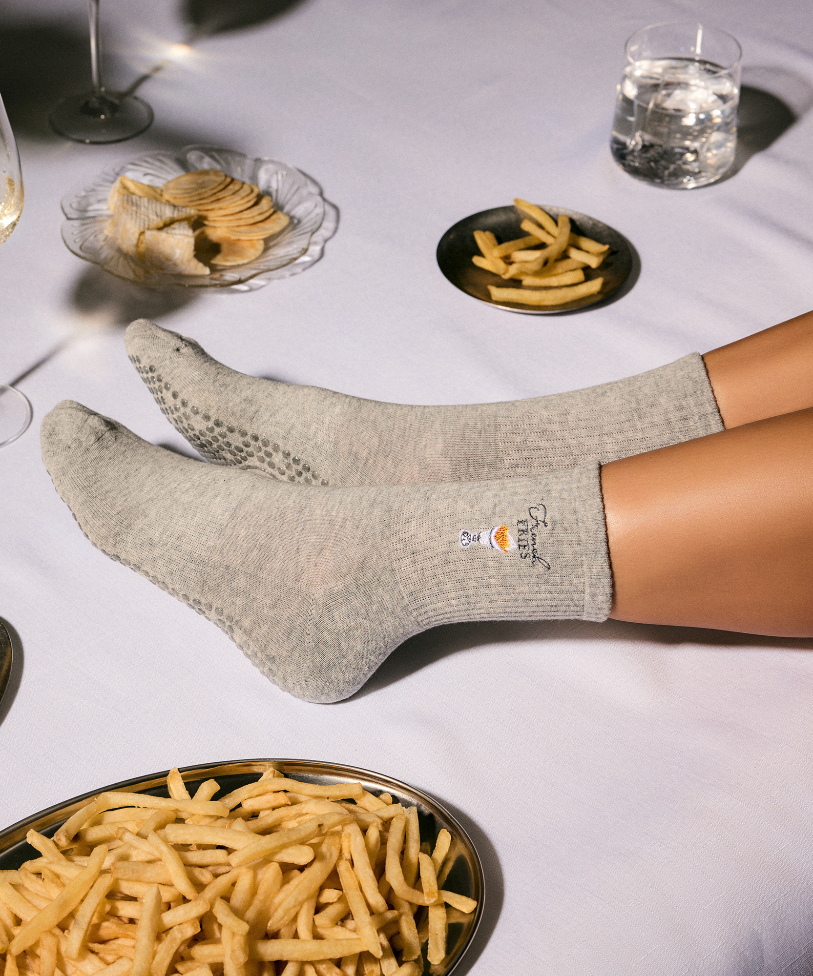 Crew Grip Socks - French Fries