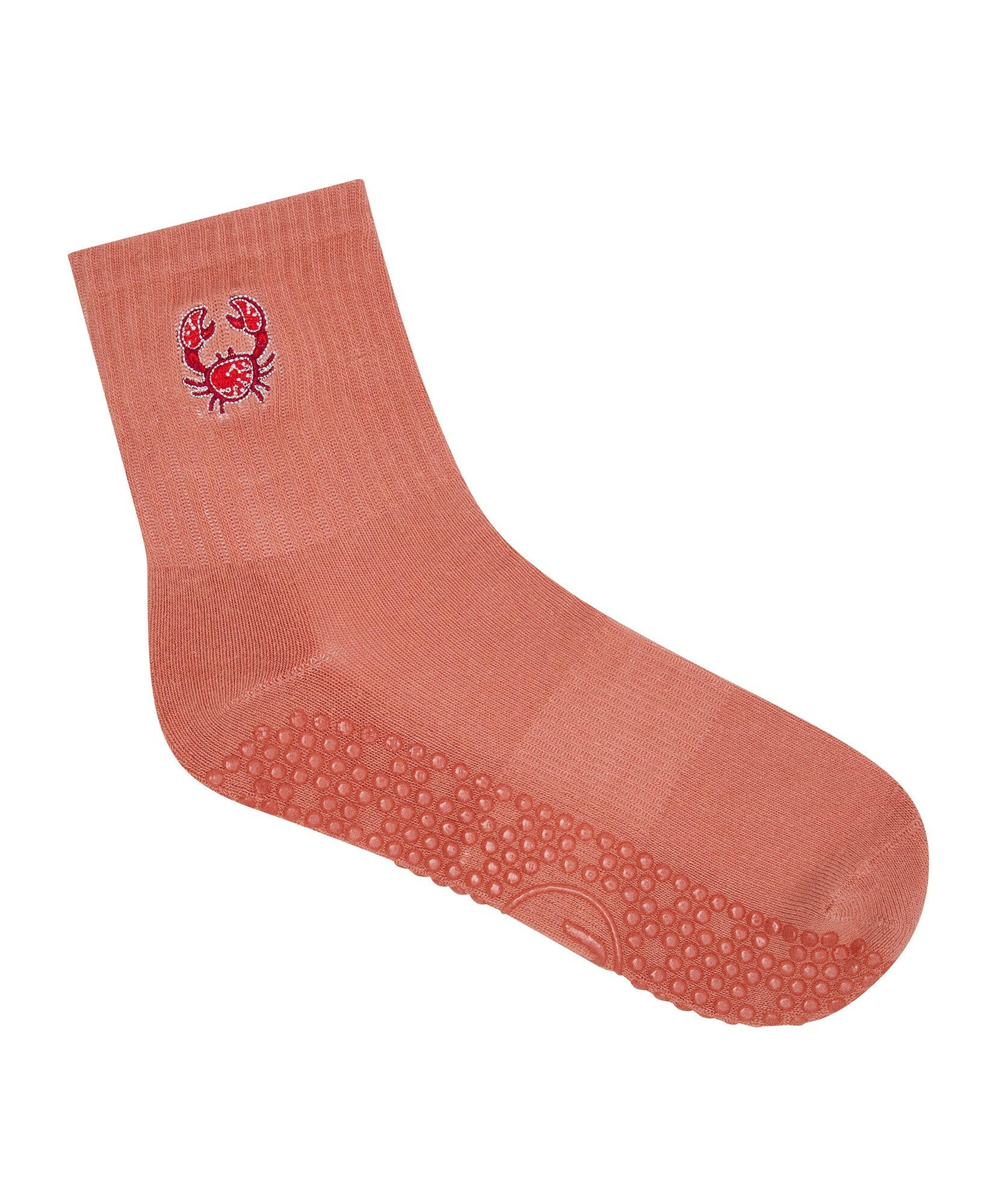 Crew Grip Socks - Crimson Crab
