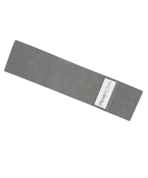High-quality heavy resistance band in moon grey color for fitness workouts 