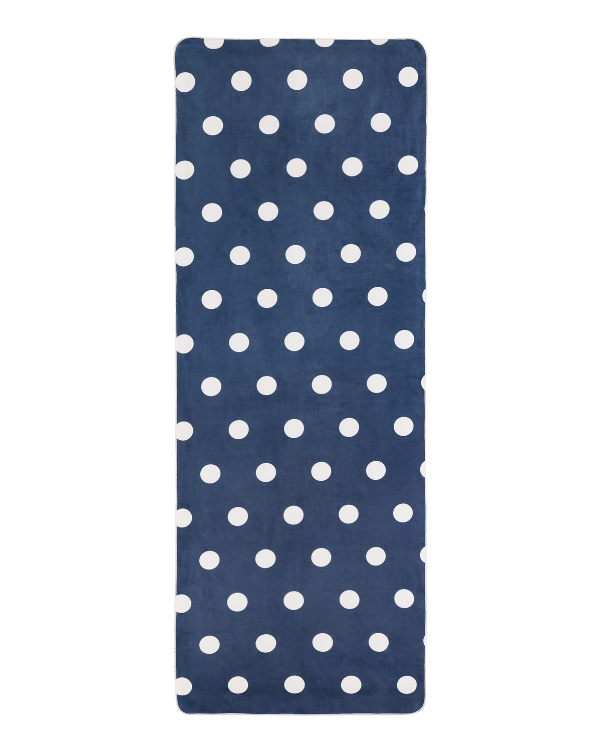 Mat Grip Towel - Polka Dot Navy