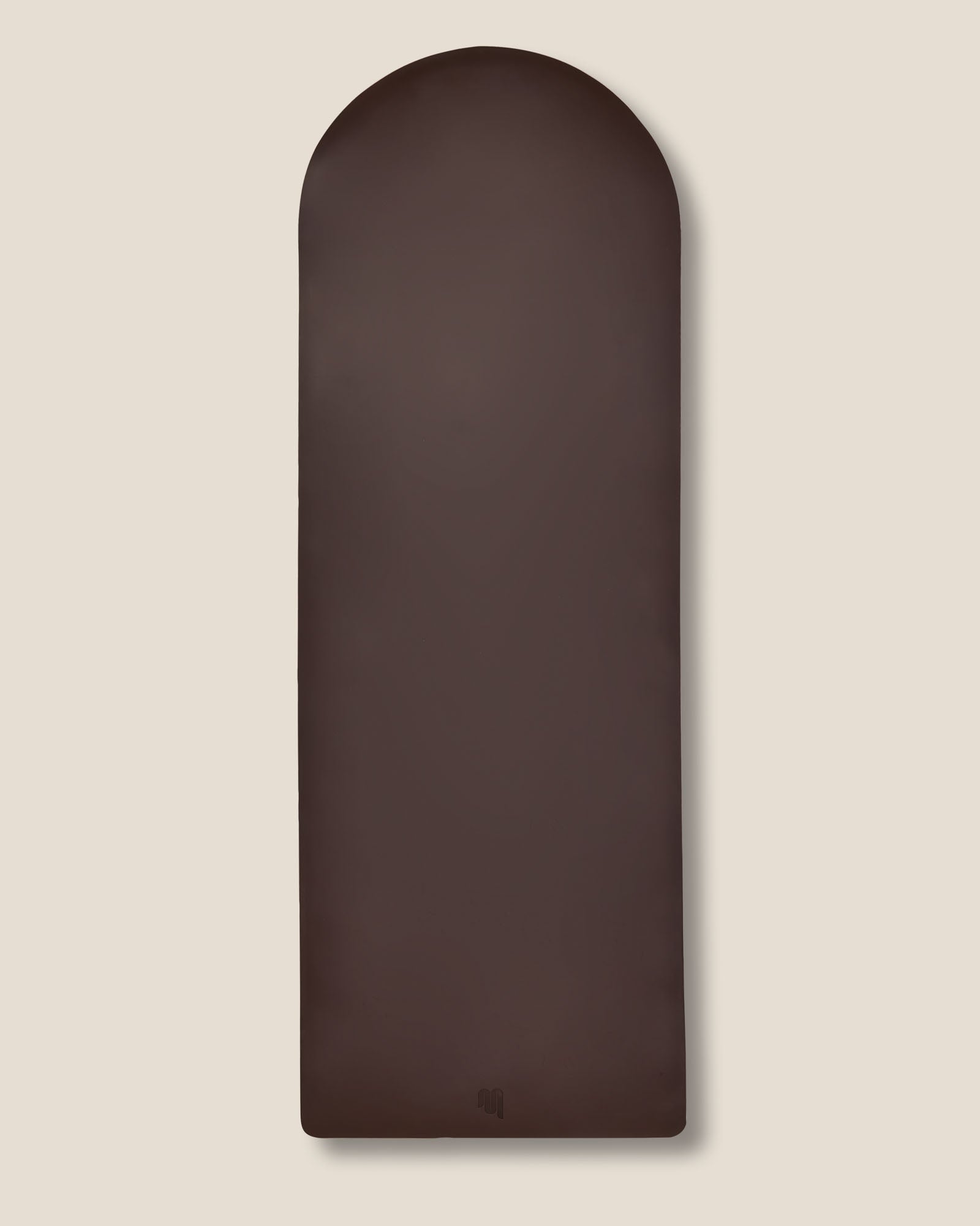 Lightweight Curved Yoga Mat - Espresso
