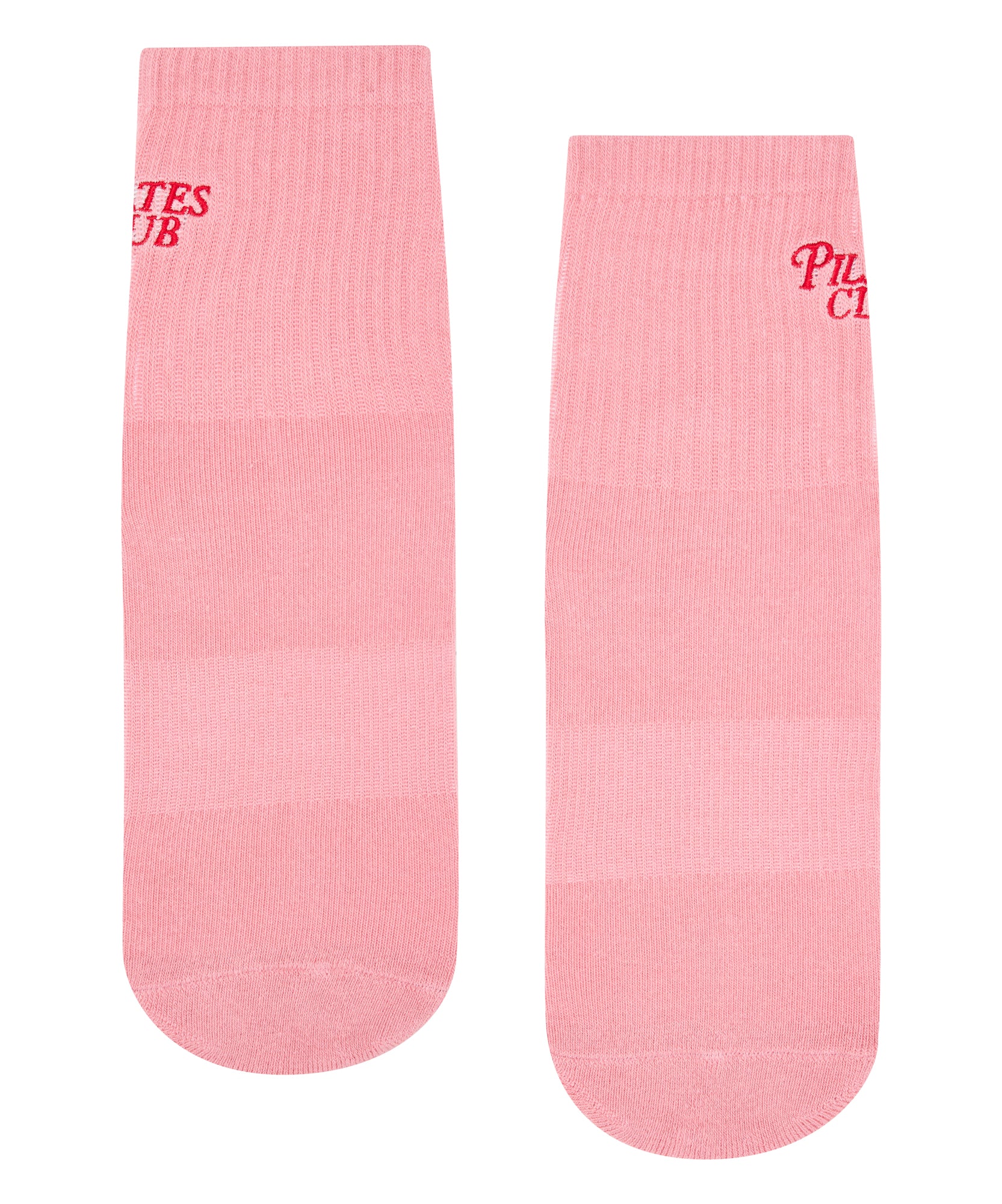 Crew Grip Socks - Pilates Club Rose