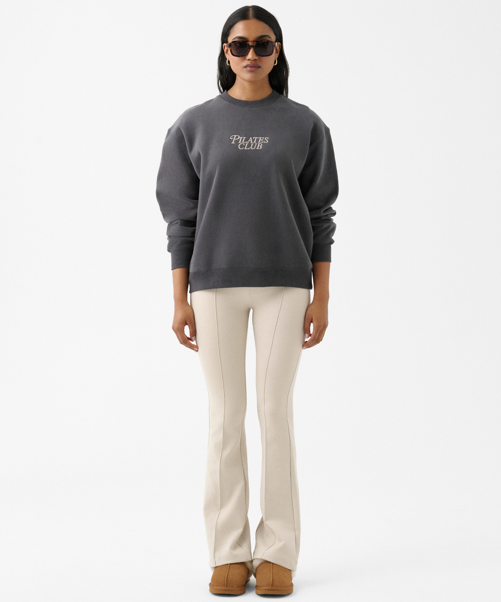 Pilates Club Sweater - Ink
