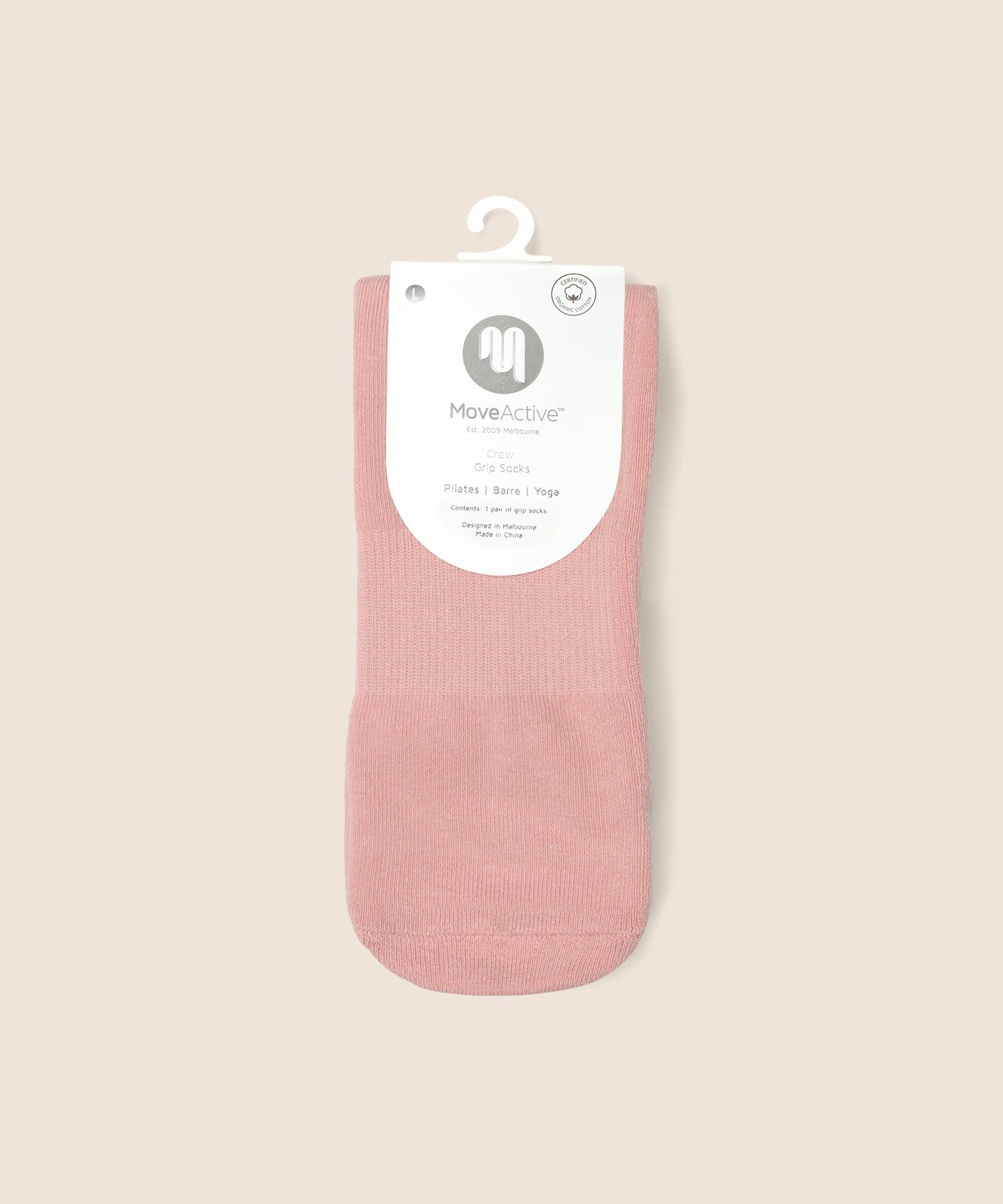 Crew Non Slip Grip Socks - Strawberry Patch