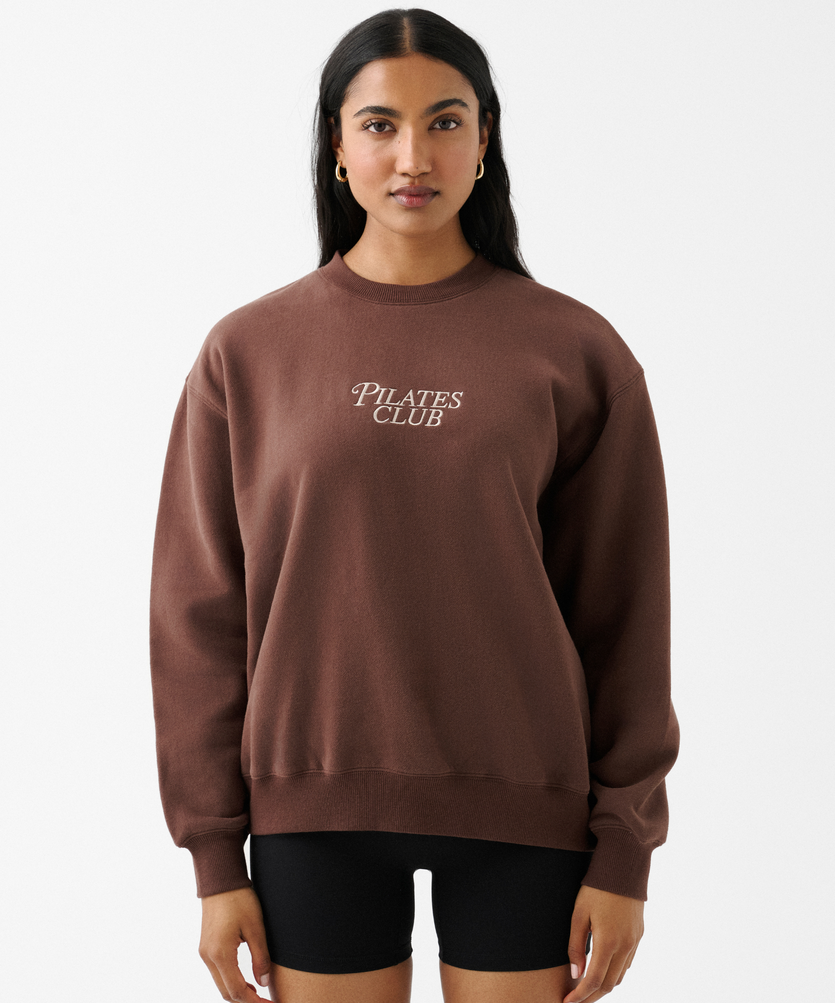 Pilates Club Sweater - Brown