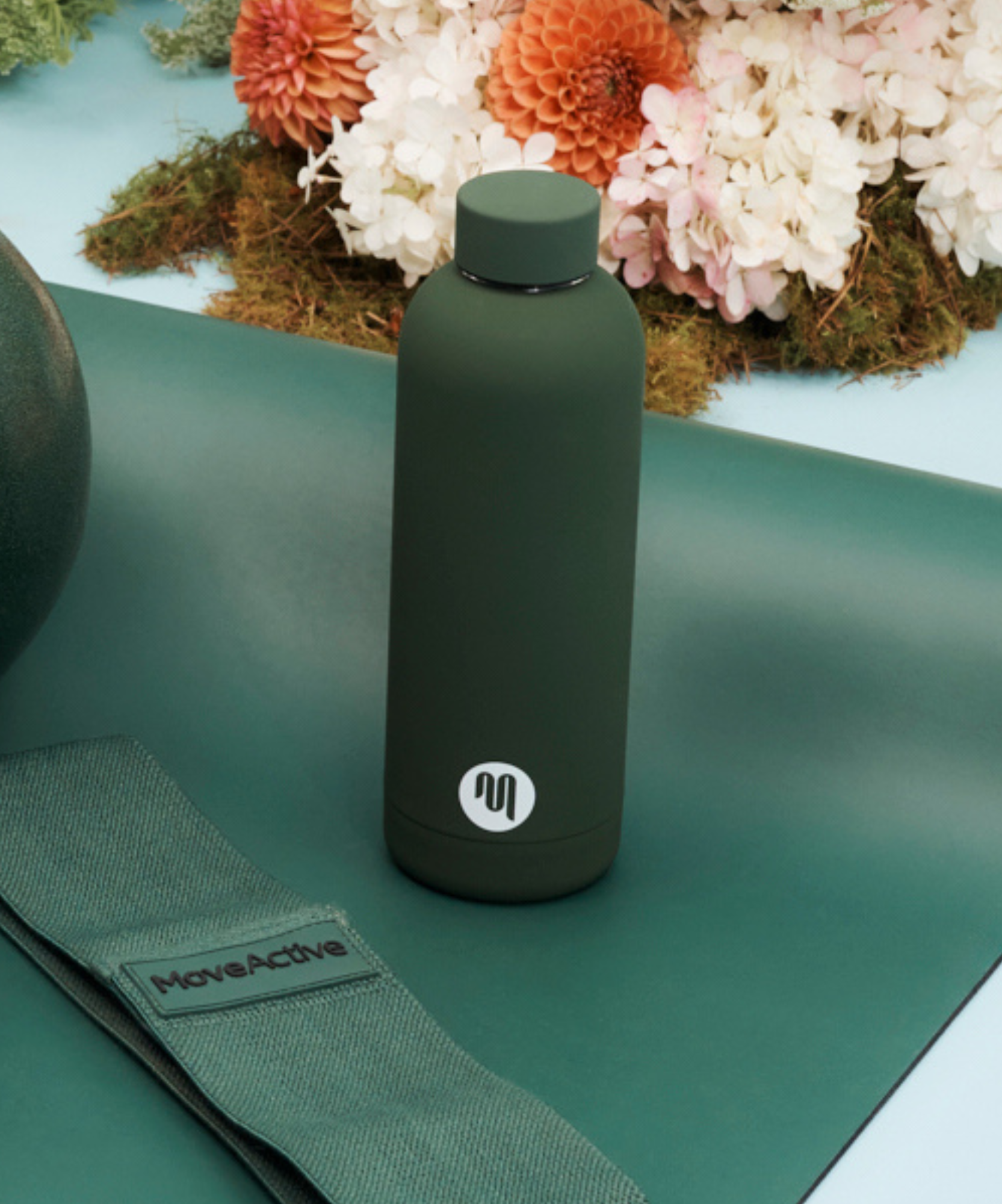 500ml Drink Bottle - Forest Green