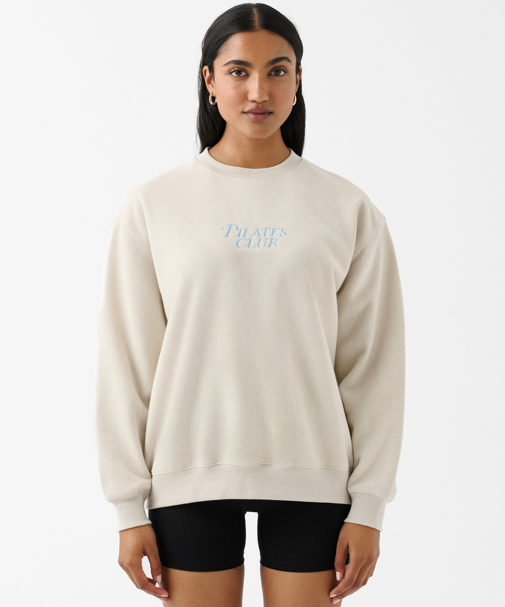 Pilates Club Sweater - Stone