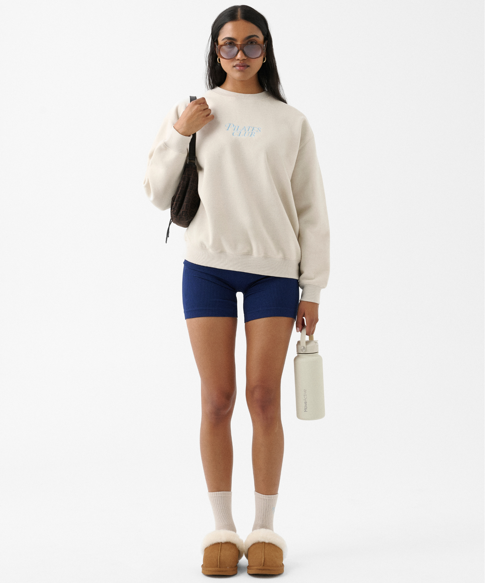 Pilates Club Sweater - Stone