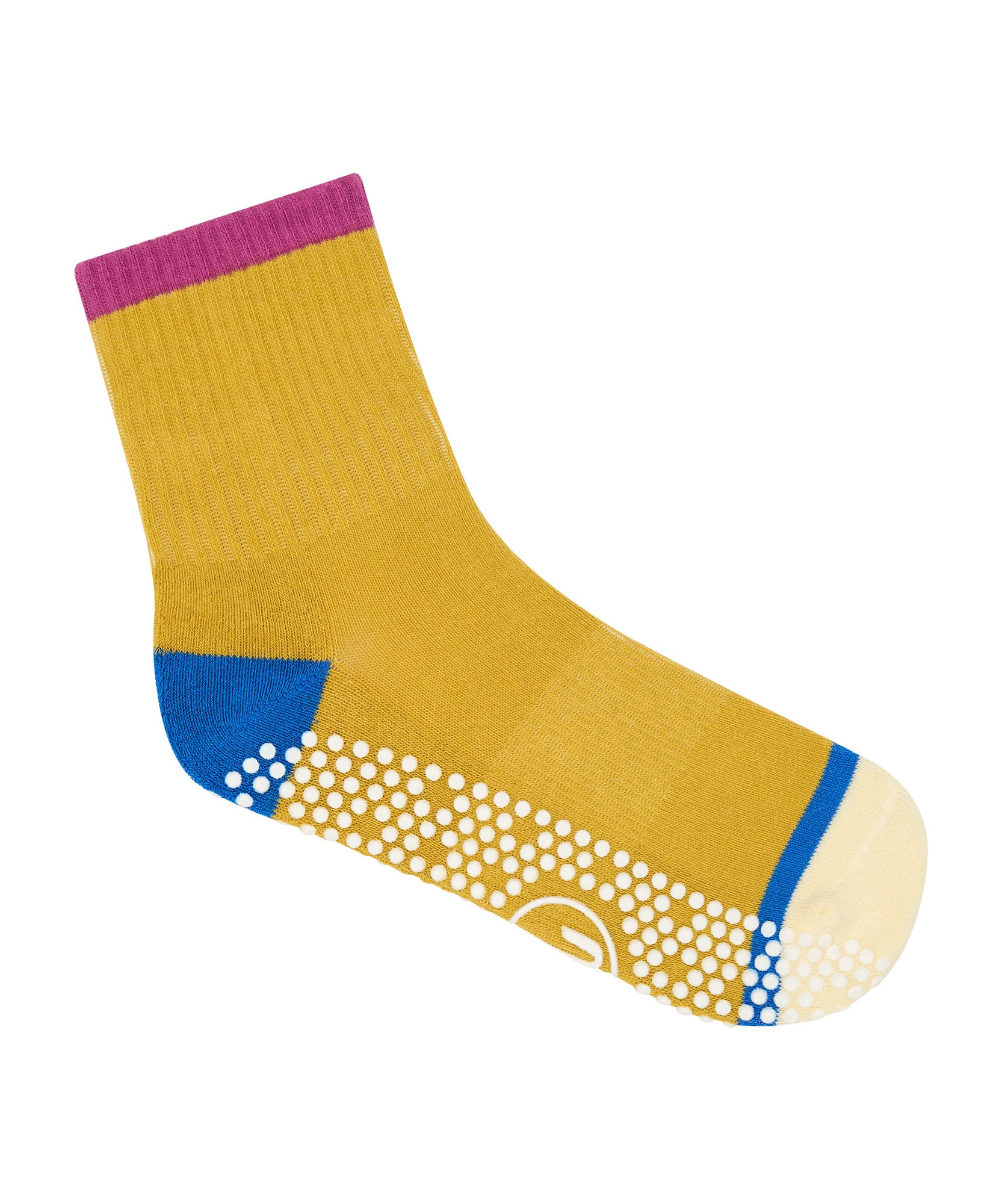 Crew Non Slip Grip Socks - Amber Artistry.