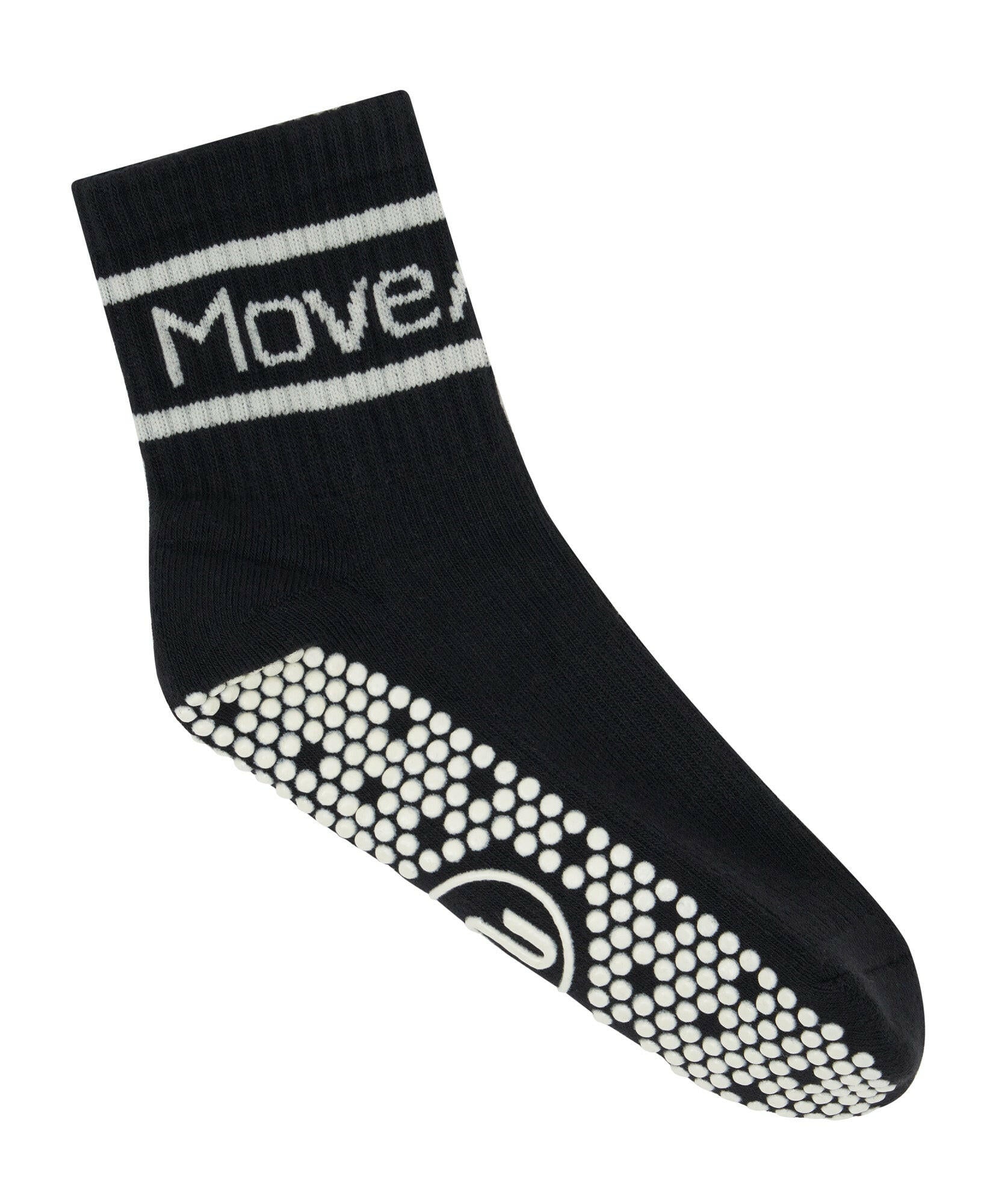 Comfortable low crew socks with superior grip for intense workouts