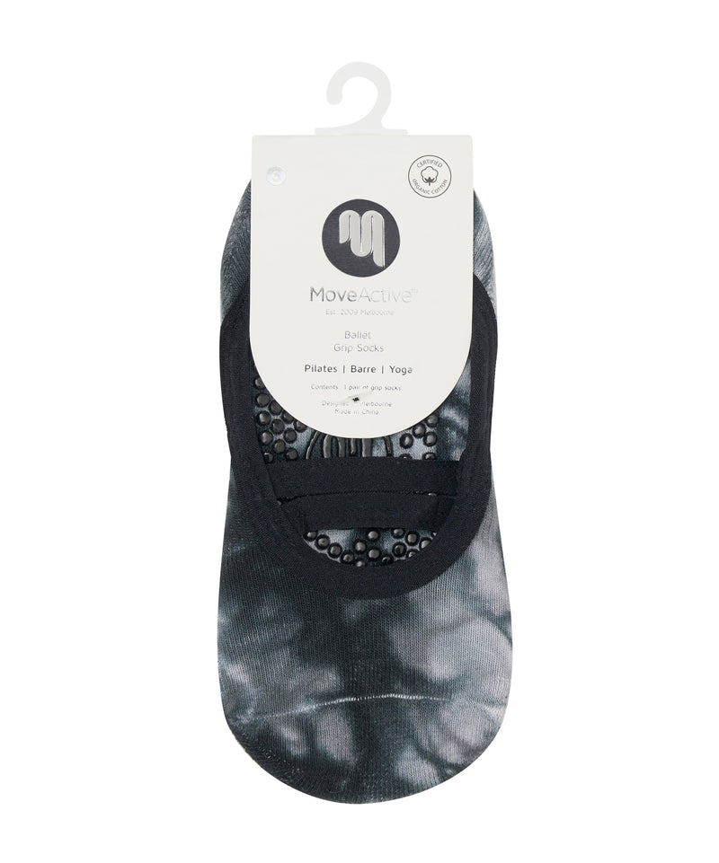Ballet Non Slip Grip Socks - Milky Way Tie-Dye