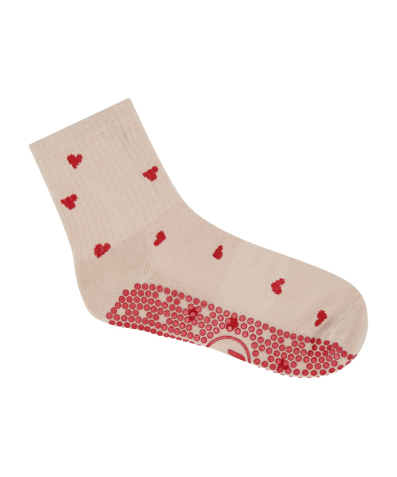 Stylish and functional socks with non-slip grip for added stability