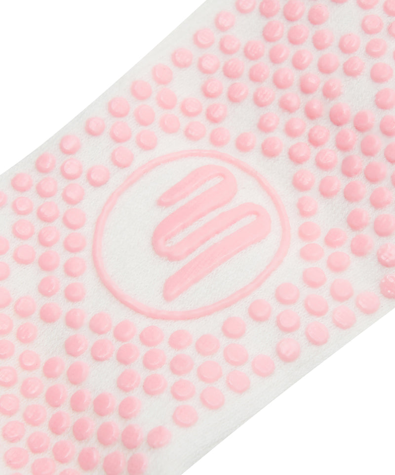 Crew Non Slip Grip Socks designed with a stylish and eye-catching Deco Flamingo motif