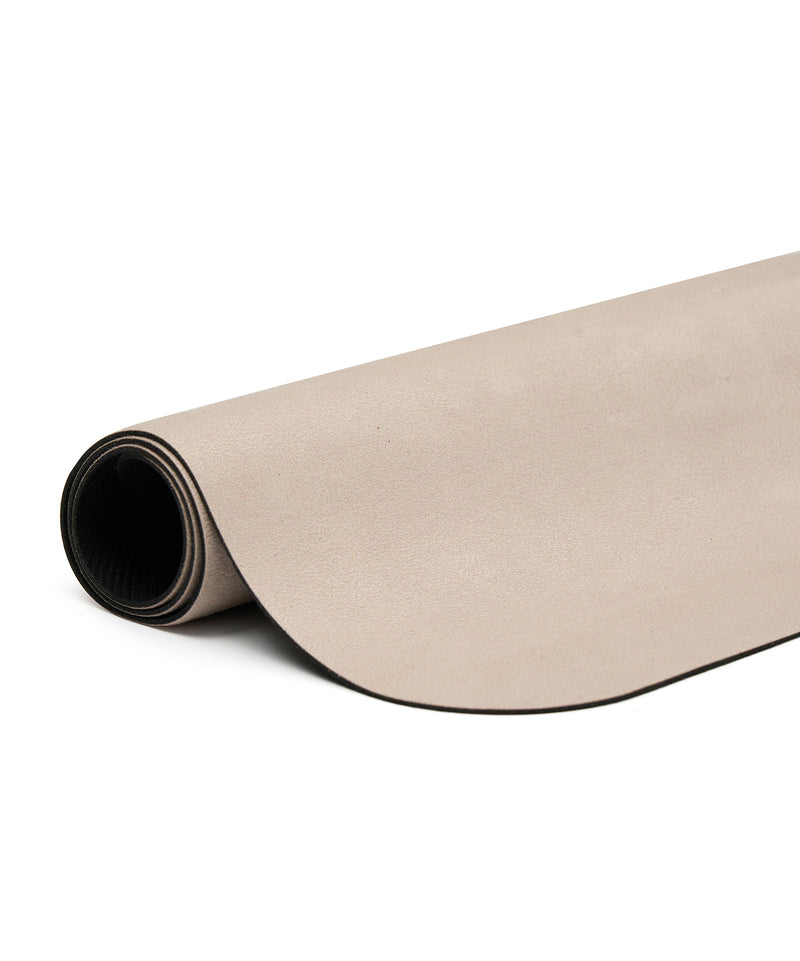 High-quality microfiber fabric in nude shade for comfortable workouts