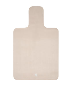 Microfibre Reformer Mat in nude color with soft and luxurious texture