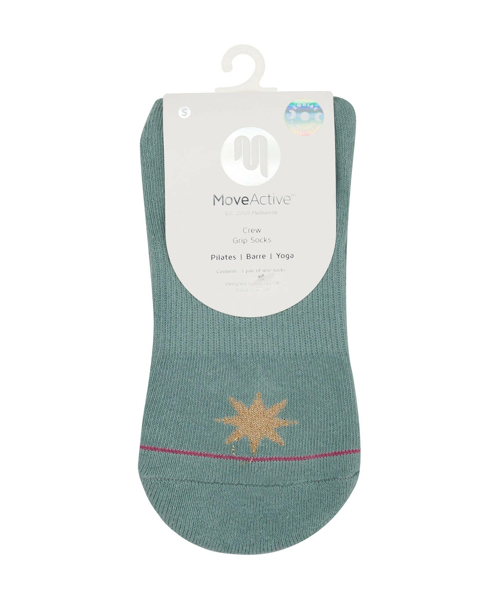 Crew Non Slip Grip Socks - Scorpio.