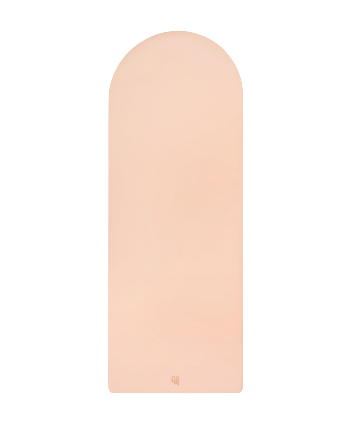 Vegan Leather Curved Studio Mat | Soft Pink | MoveActive