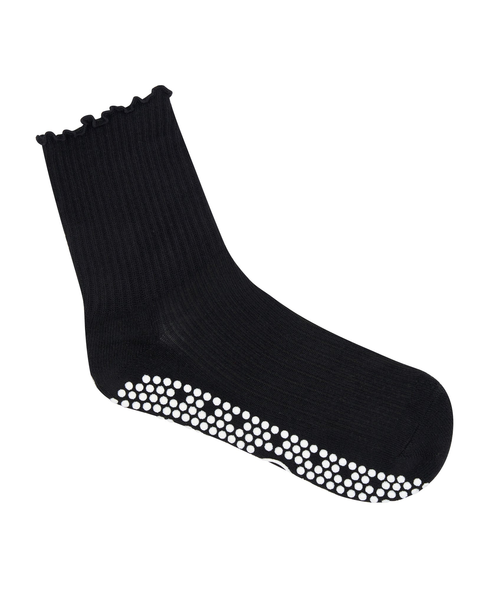 Crew Non Slip Grip Socks - Vintage Black