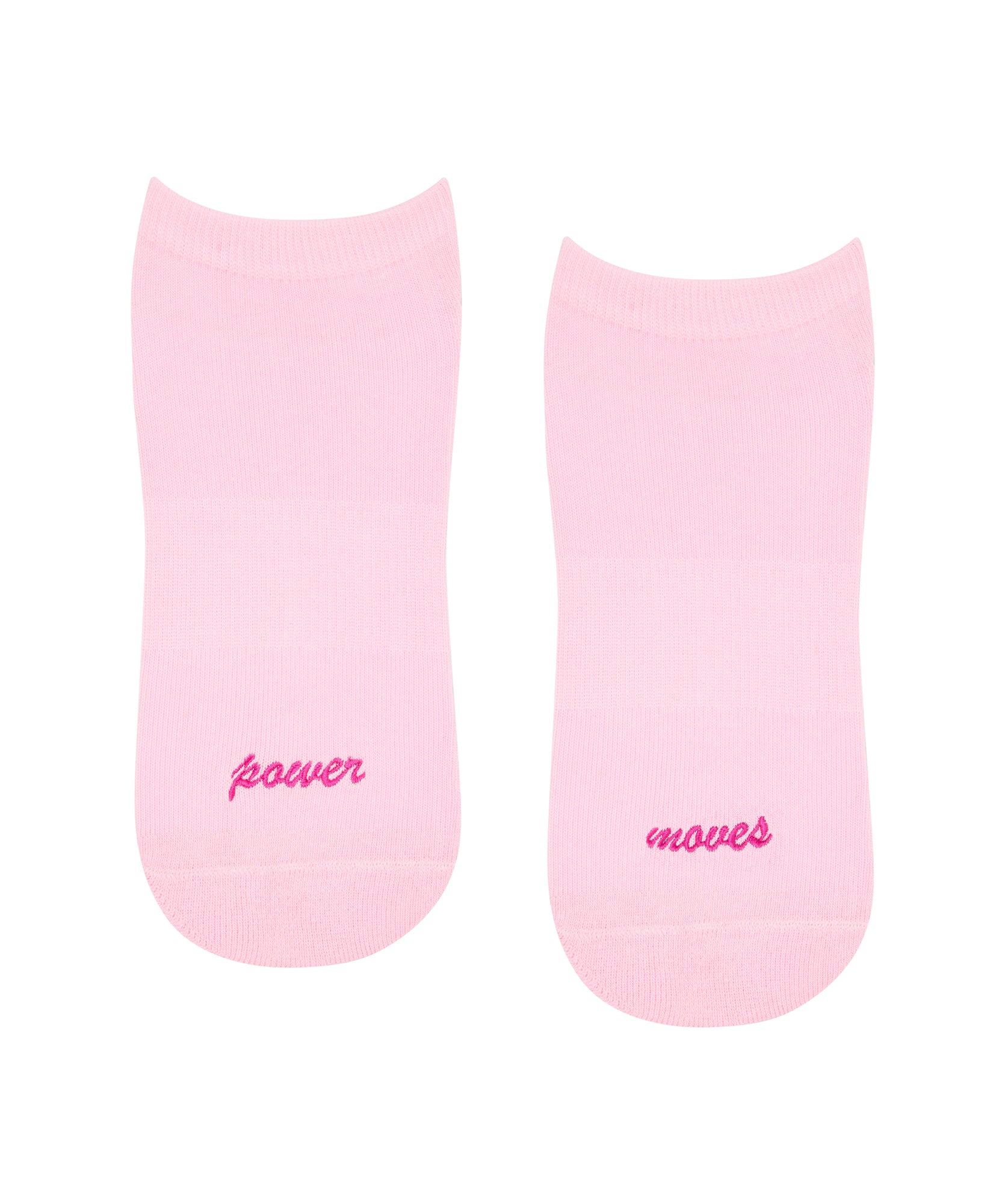 Classic Low Rise Grip Socks - Power Moves Pink