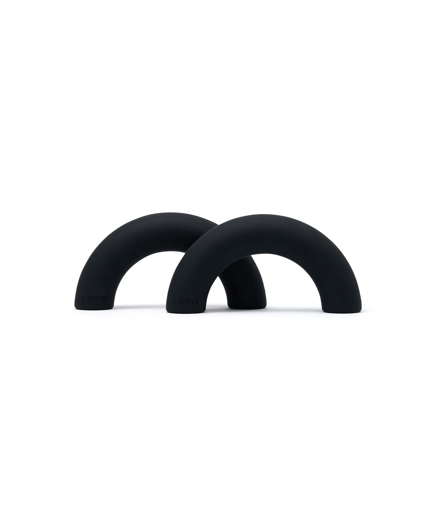Curved Weight Bars - Black 1kg