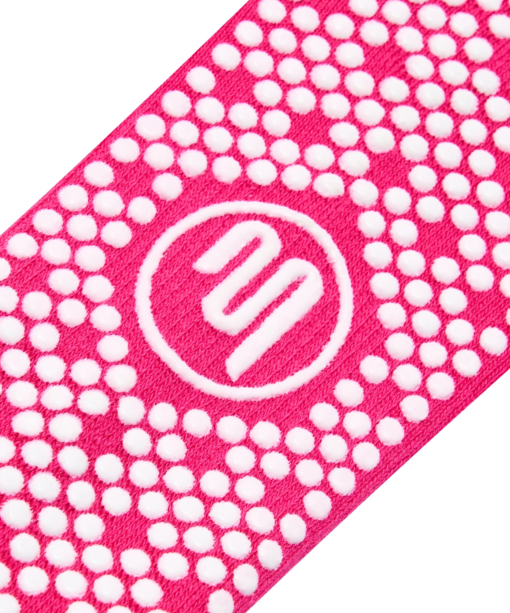 Crew Non Slip Grip Socks - MoveActive Pink