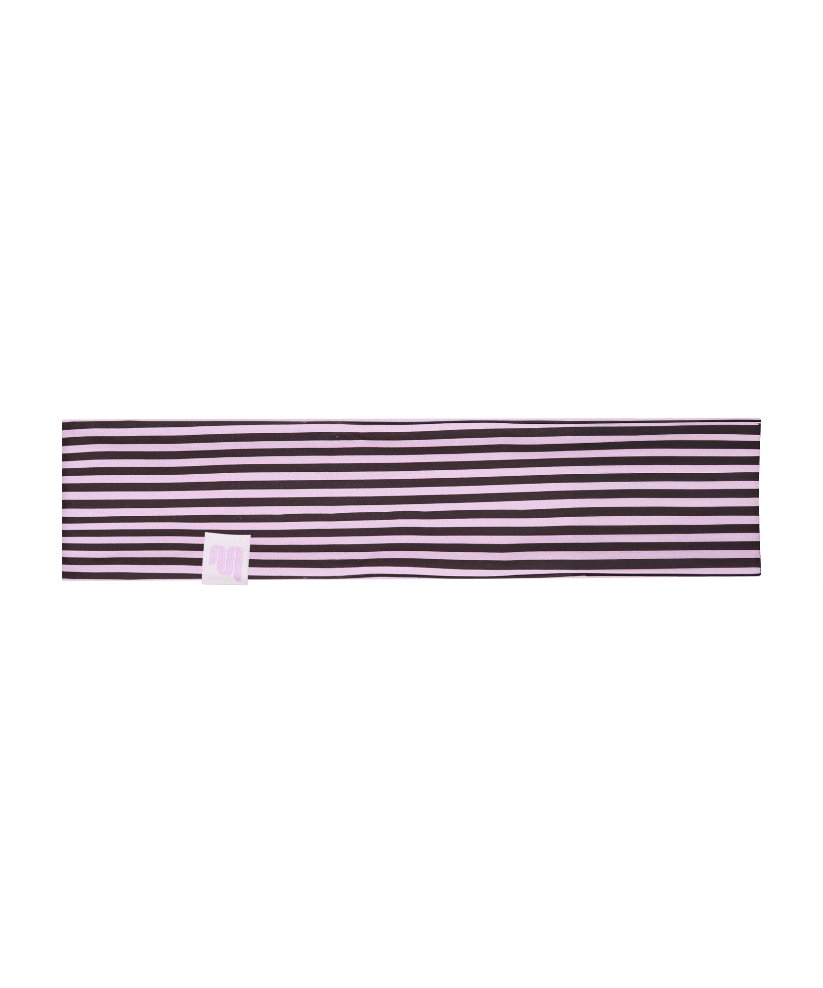 Soft Headband - Espresso Pink Stripe