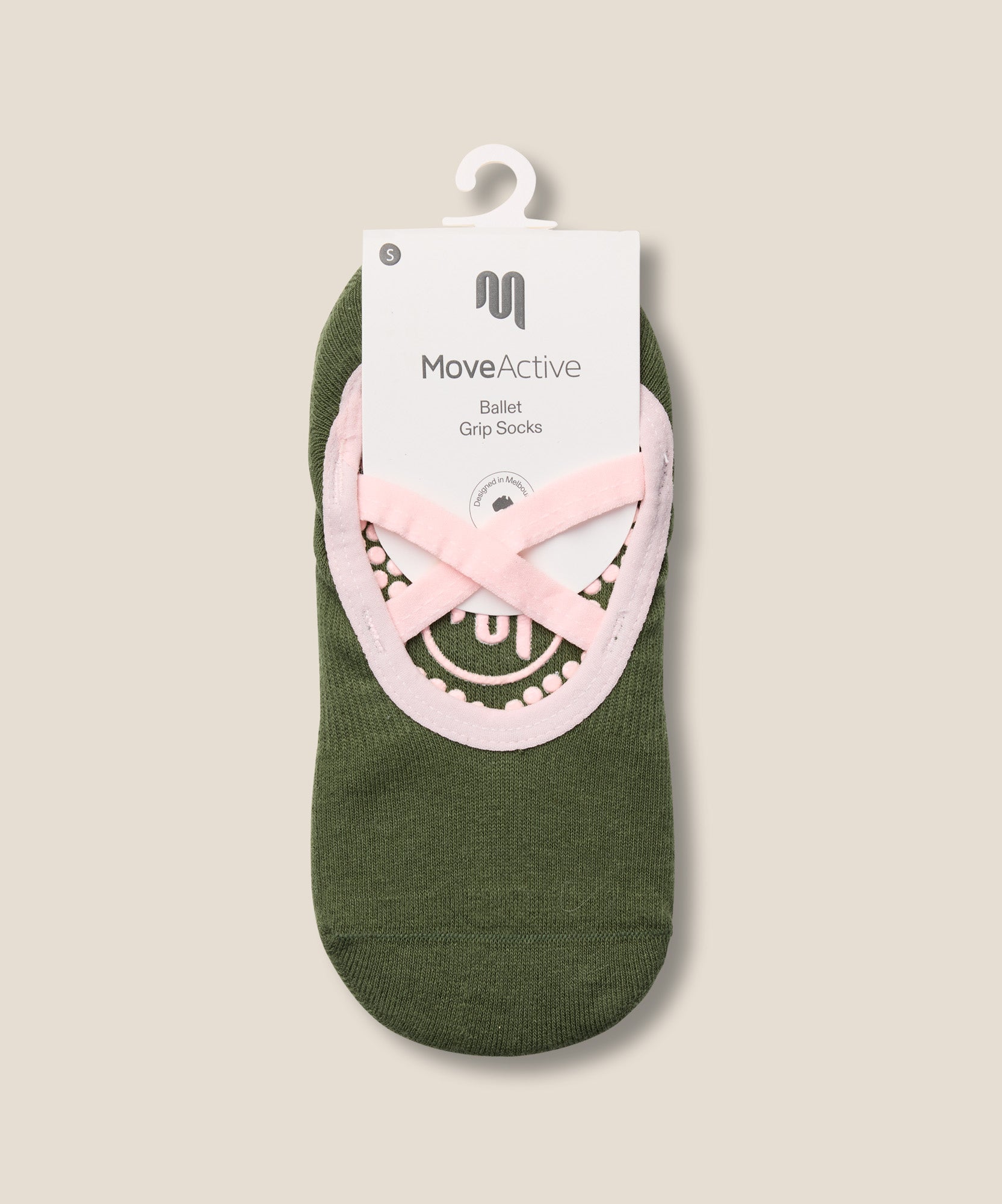 Ballet Grip Socks - Pine
