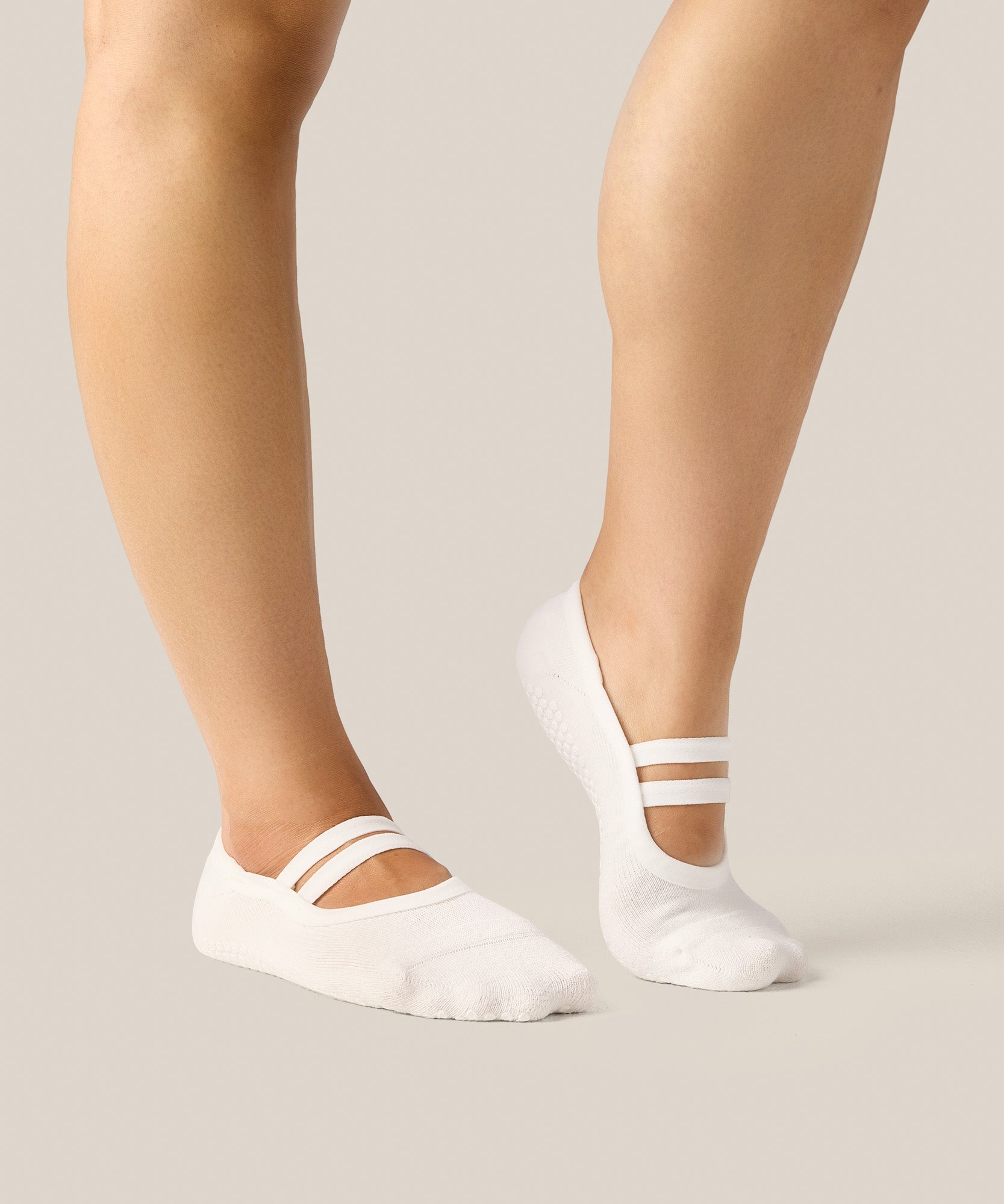 Ballet Grip Socks - Ivory