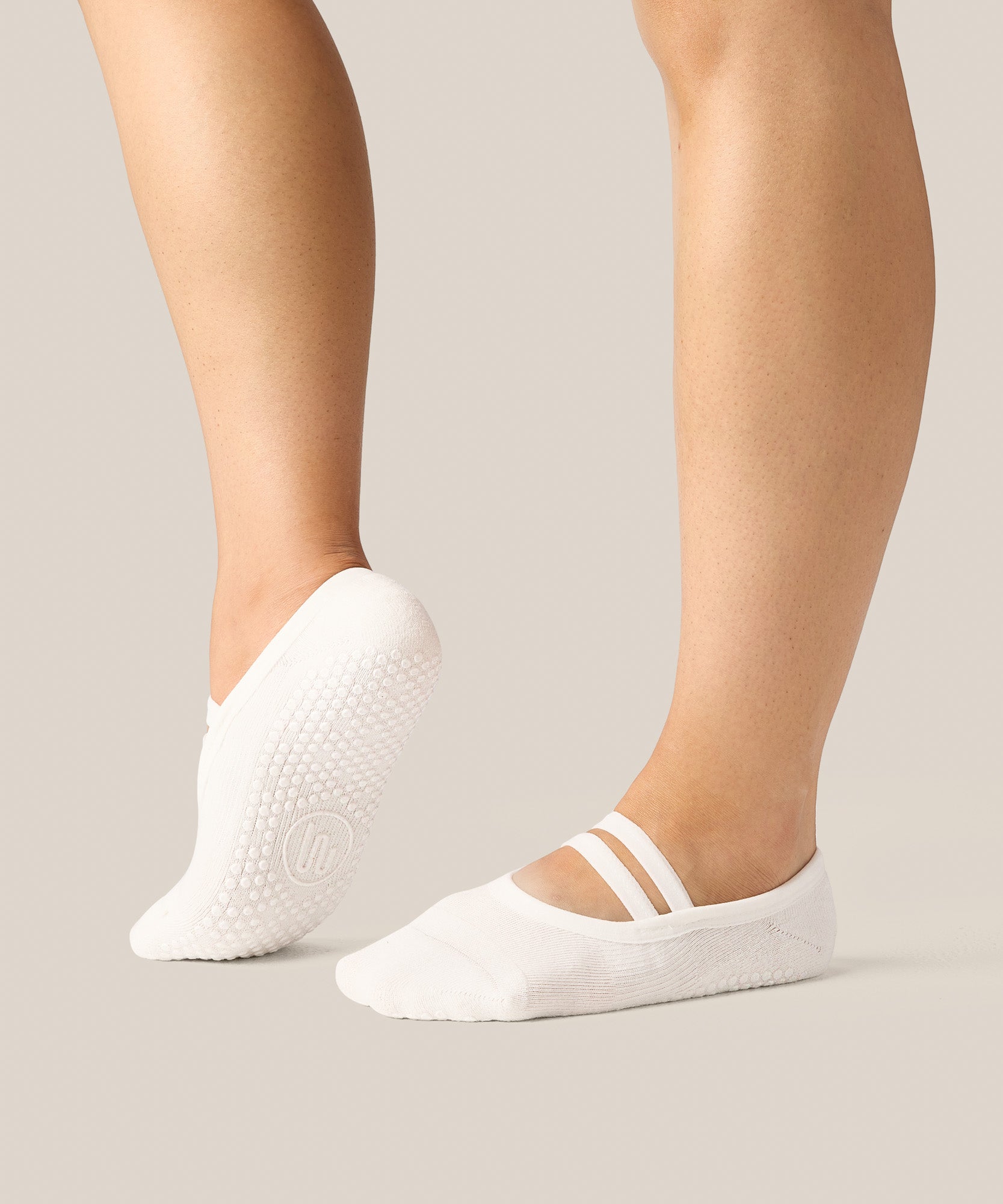 Ballet Grip Socks - Ivory