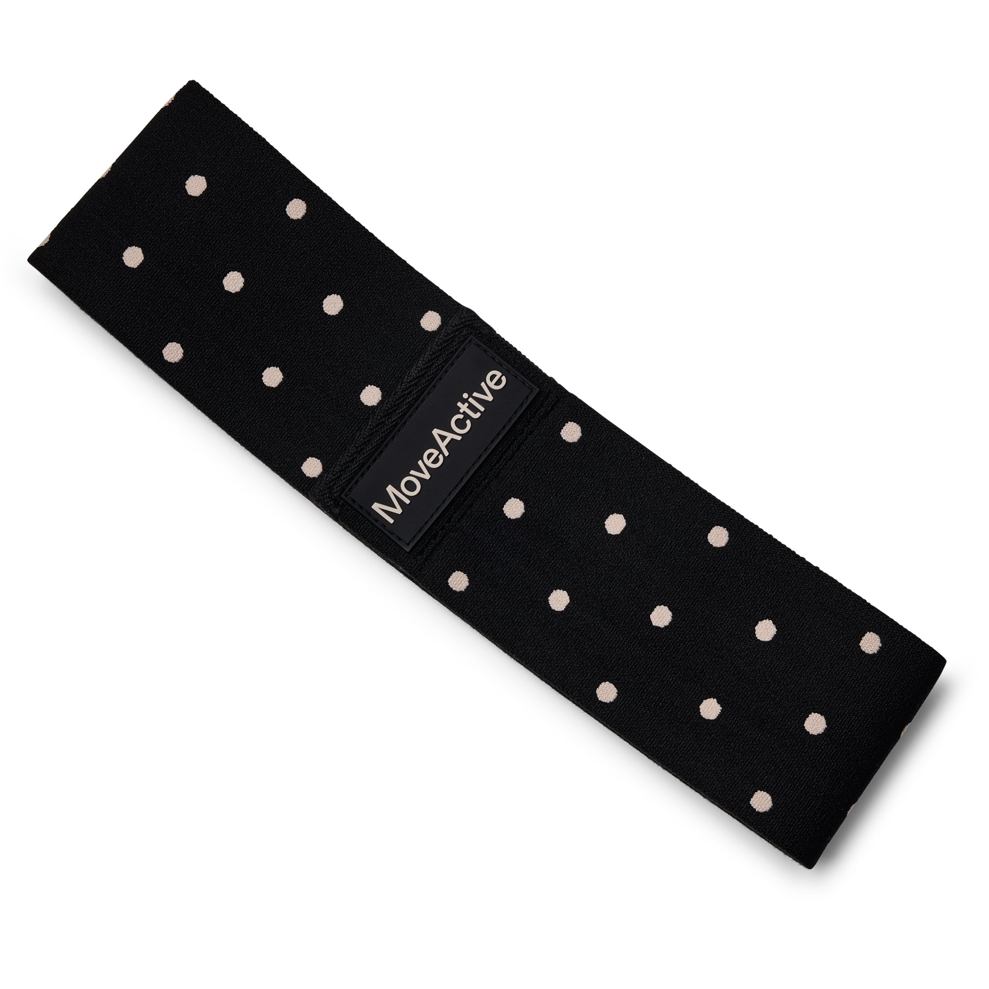 Medium Resistance Band - Black Polka Dots