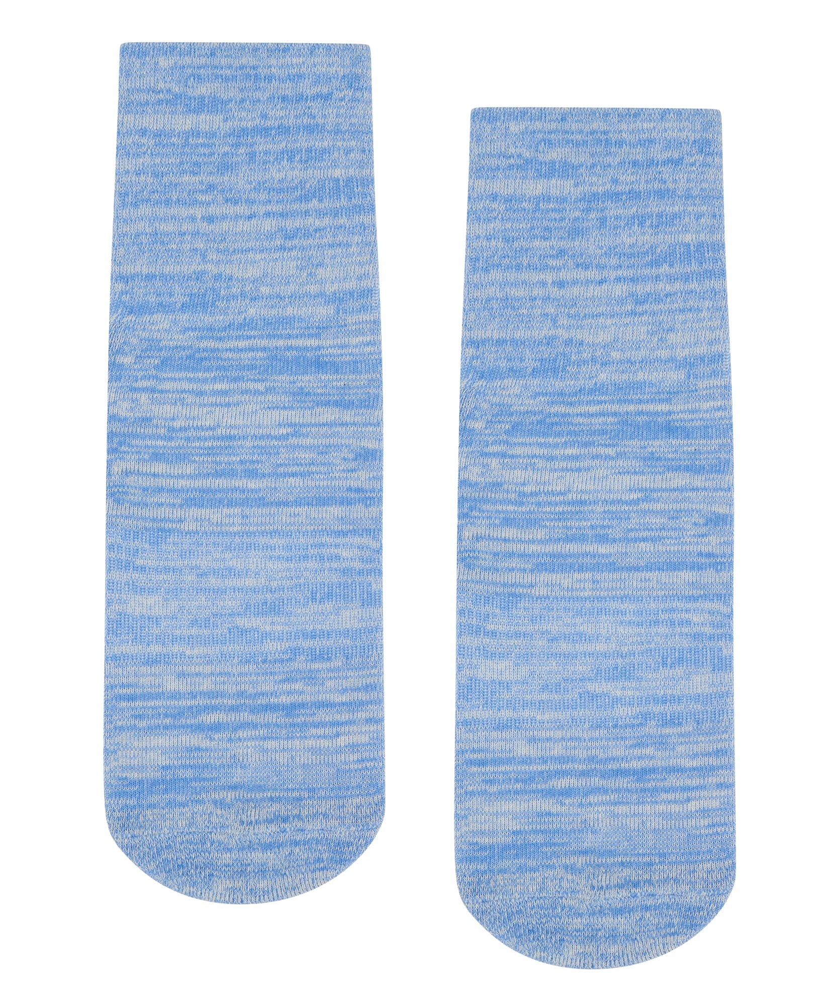 Crew Non Slip Grip Socks - Blue Heather.