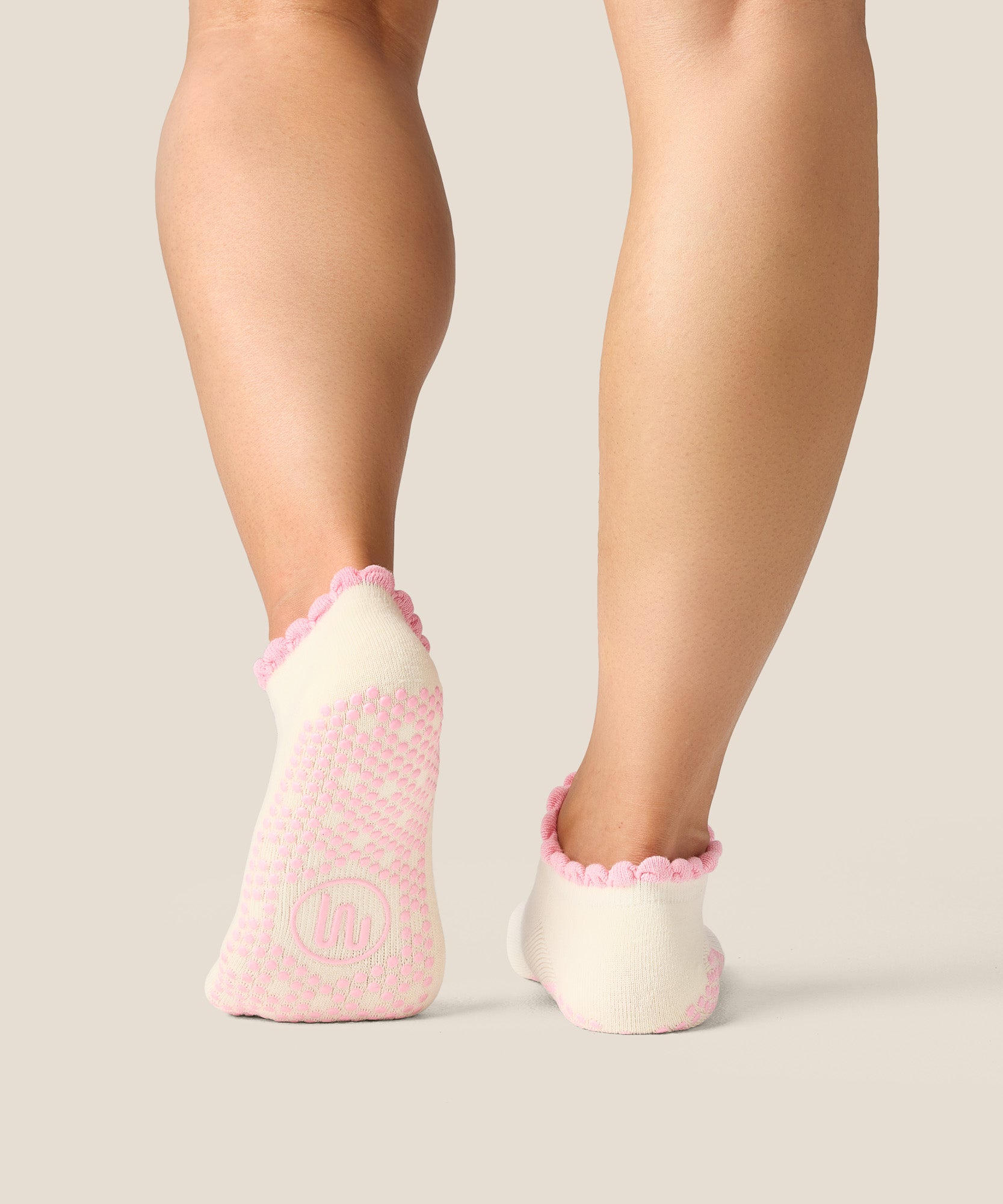 Low Rise Grip Socks - Sandy Frill