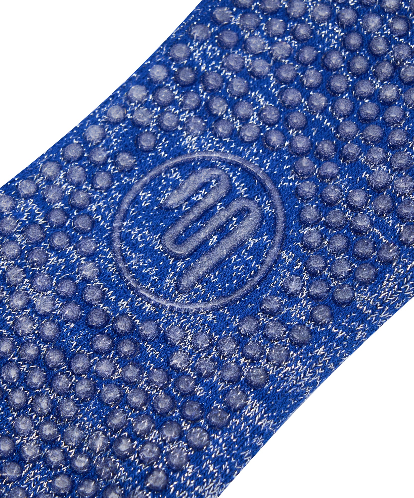 Classic Low Rise Grip Socks - Cobalt Sparkle.