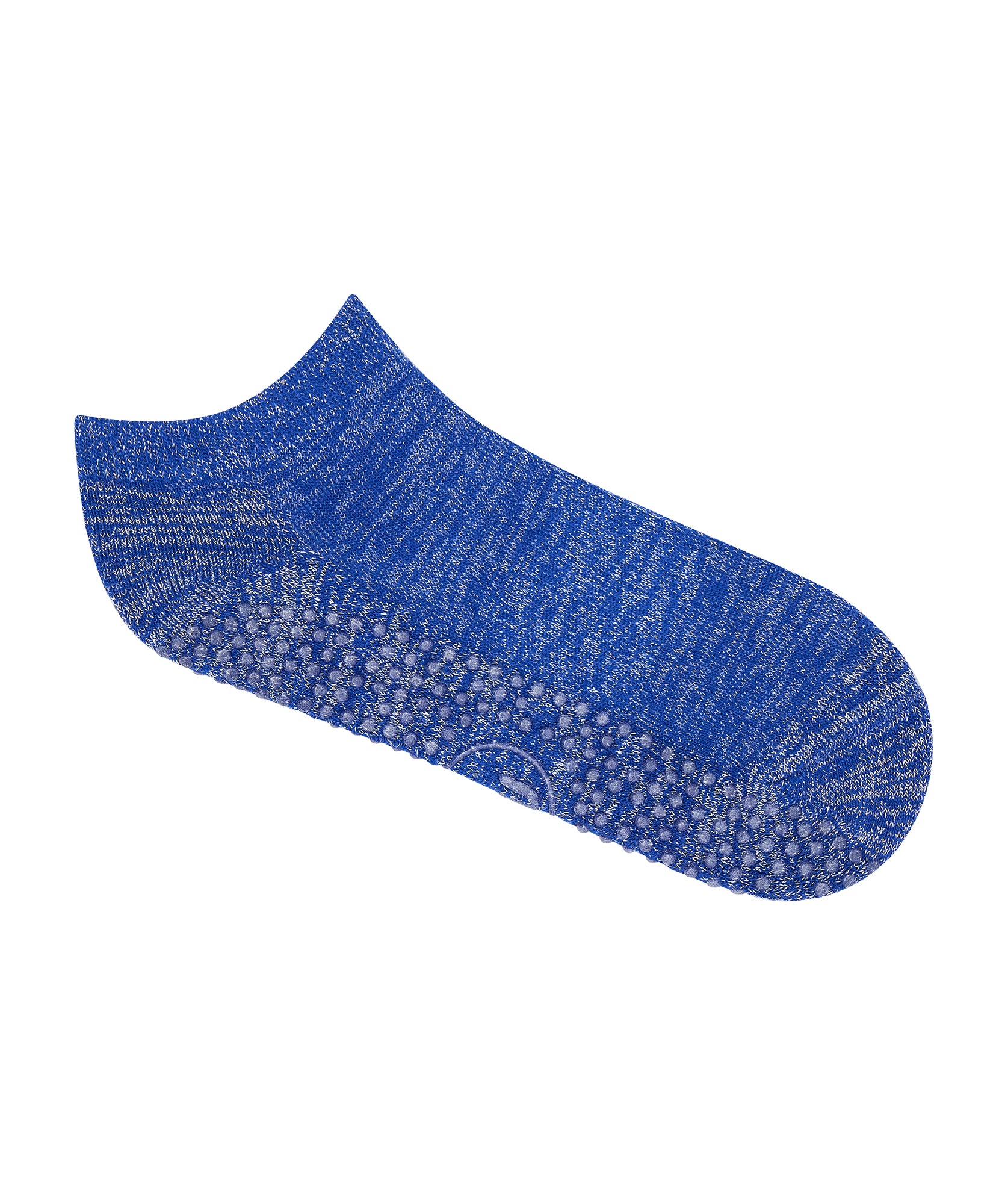 Classic Low Rise Grip Socks - Cobalt Sparkle.