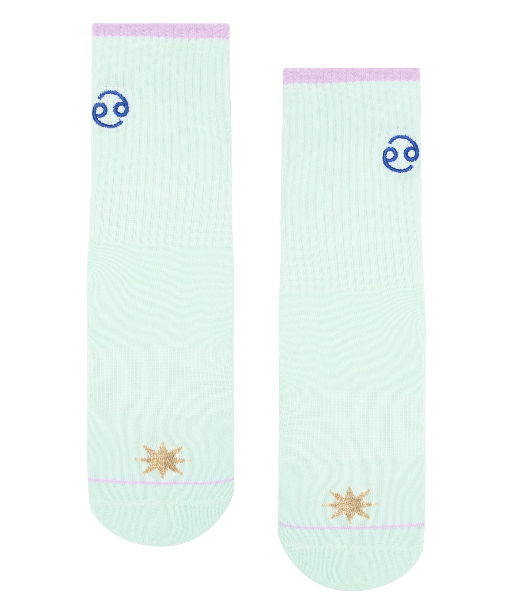 Crew Non Slip Grip Socks - Cancer.